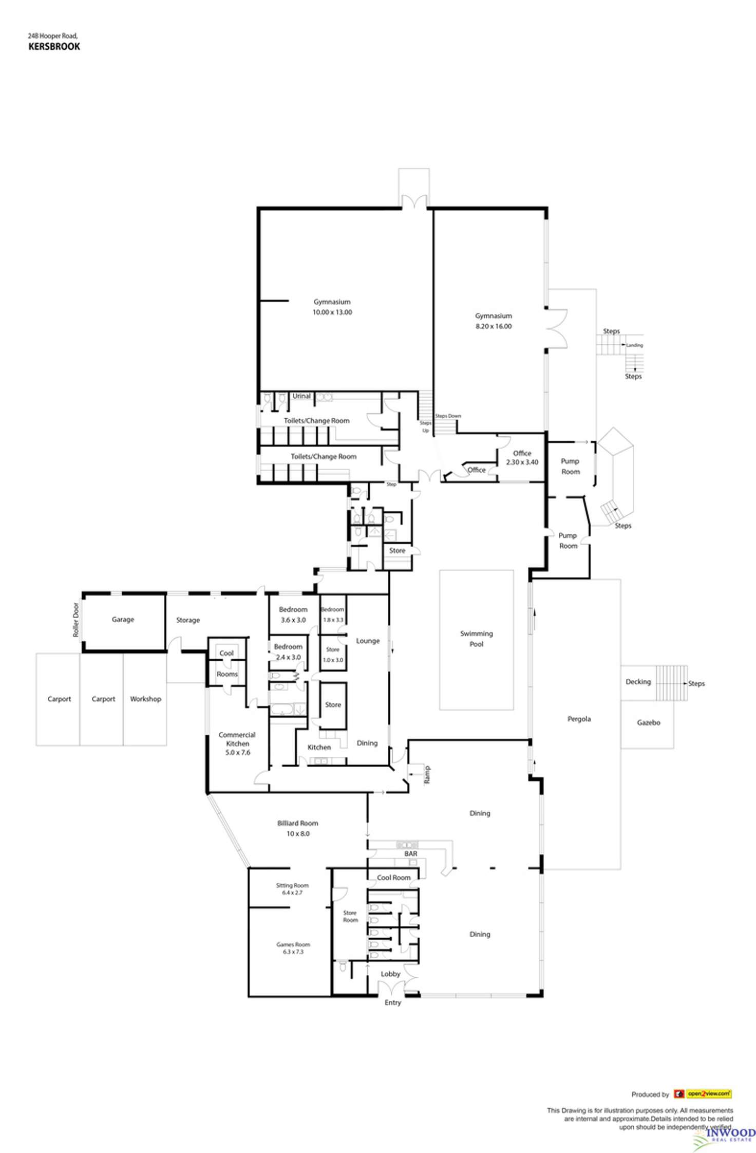 Floorplan of Homely lifestyle listing, 24B Hooper Road, Kersbrook SA 5231