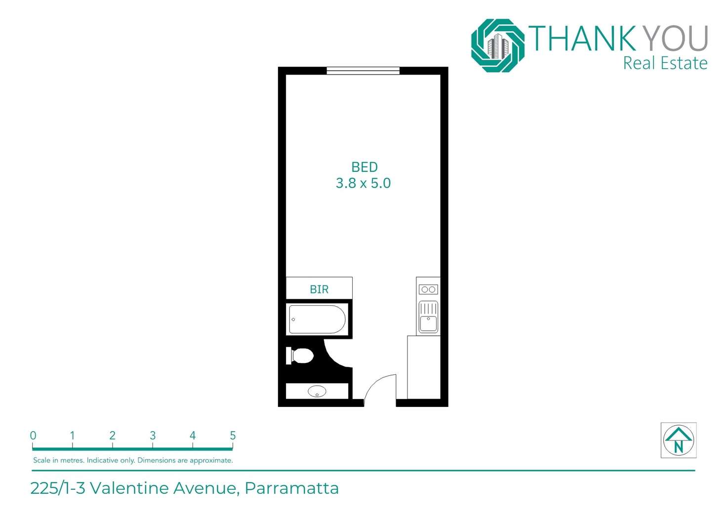Floorplan of Homely apartment listing, 225/1-3 Valentine Avenue, Parramatta NSW 2150