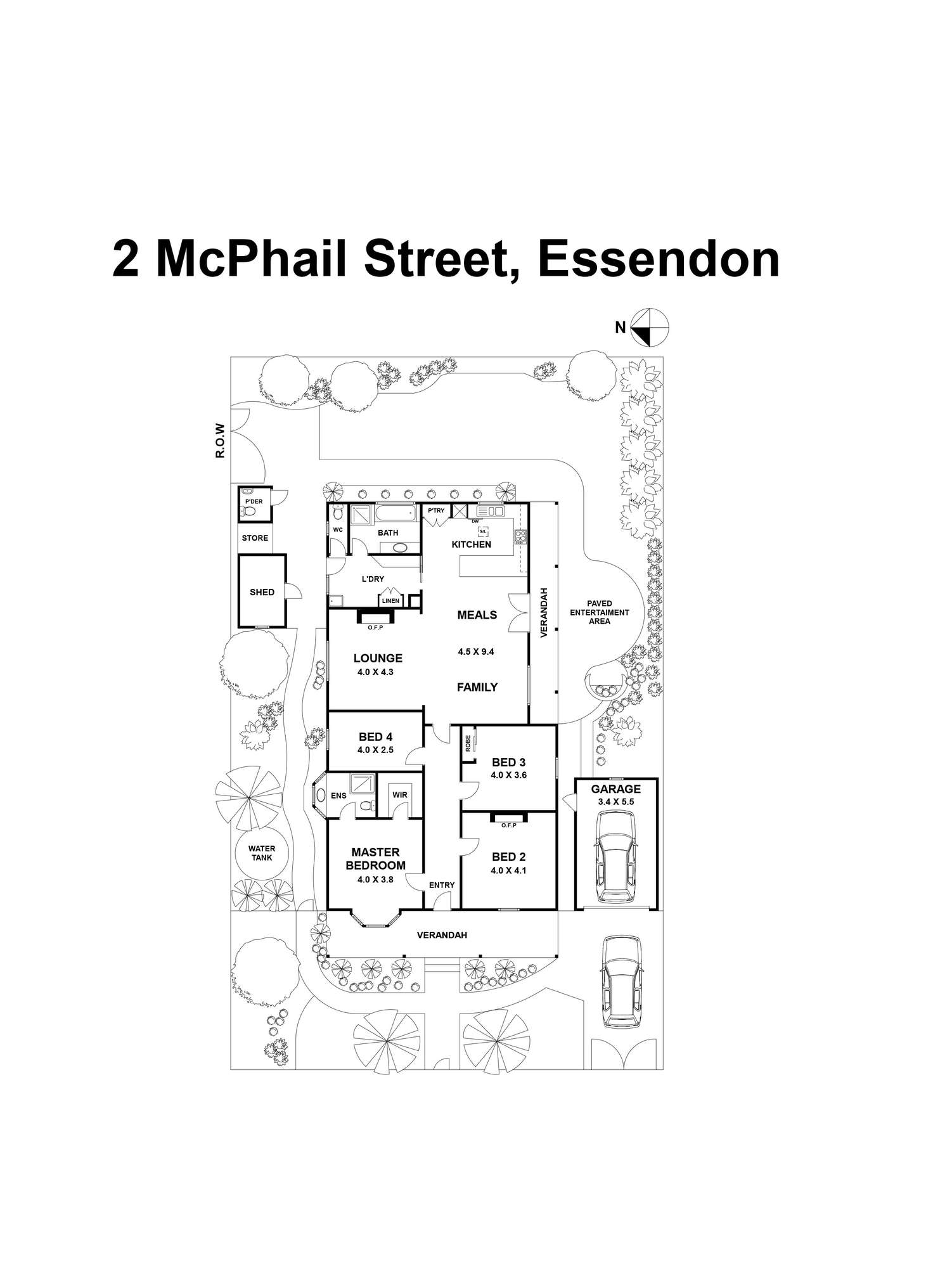 Floorplan of Homely house listing, 2 McPhail Street, Essendon VIC 3040