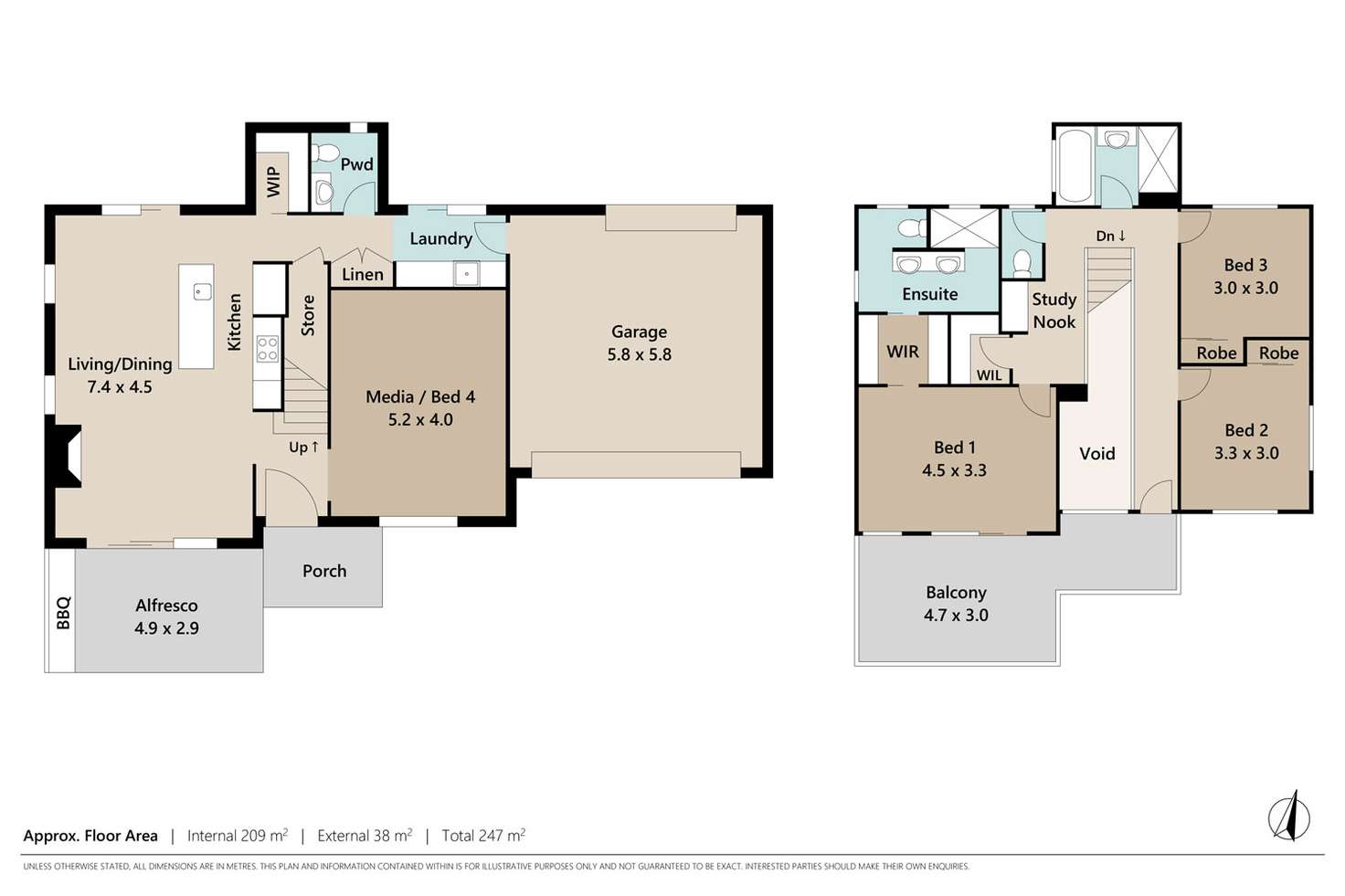 Floorplan of Homely house listing, 9 Outlook Place, Moggill QLD 4070