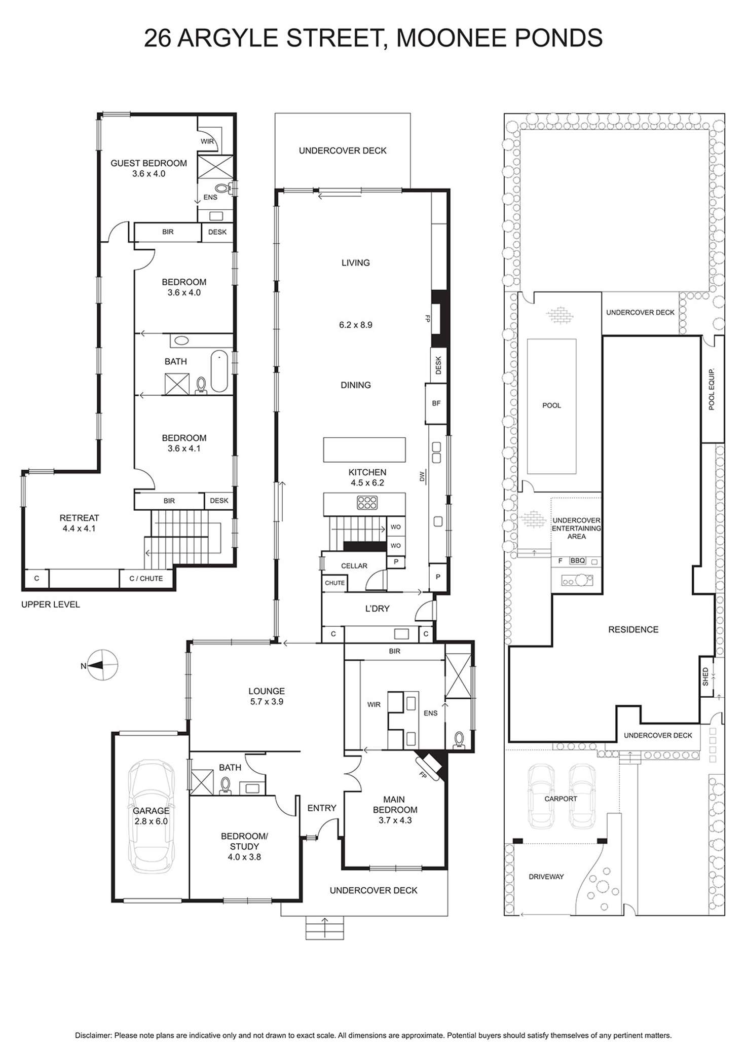 Floorplan of Homely house listing, 26 Argyle Street, Moonee Ponds VIC 3039