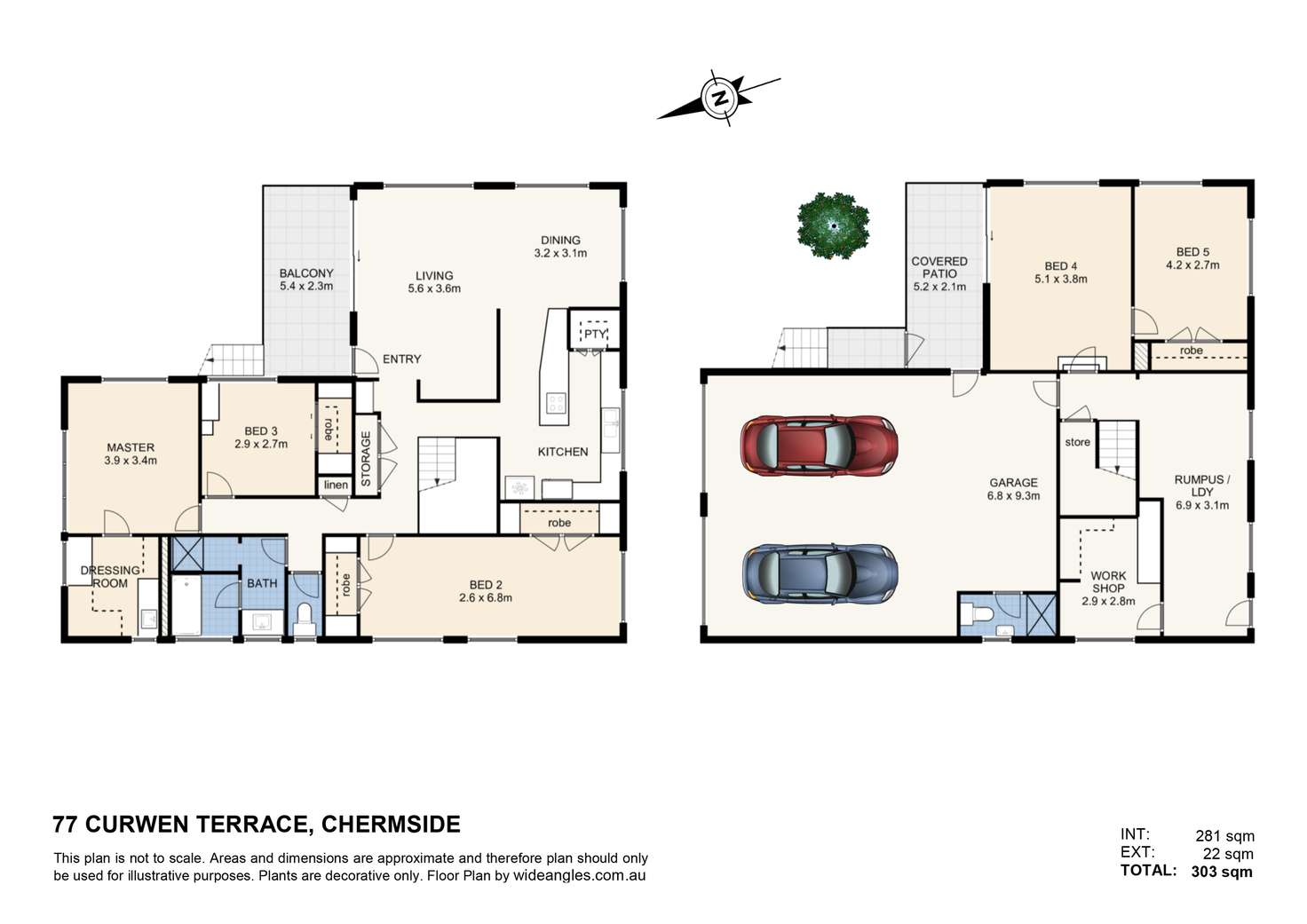 Floorplan of Homely house listing, 77 Curwen Terrace, Chermside QLD 4032