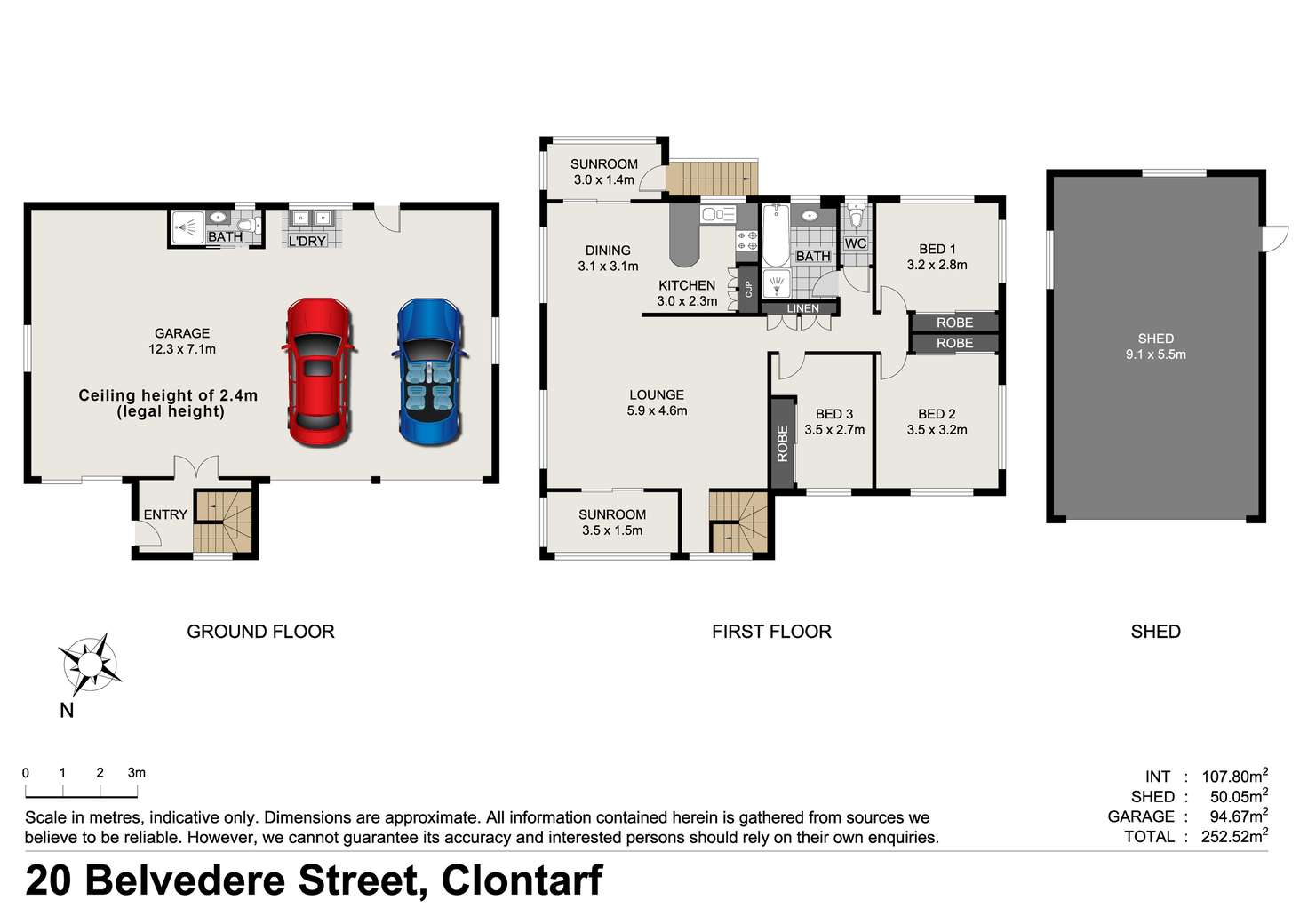 Floorplan of Homely house listing, 20 Belvedere Street, Clontarf QLD 4019