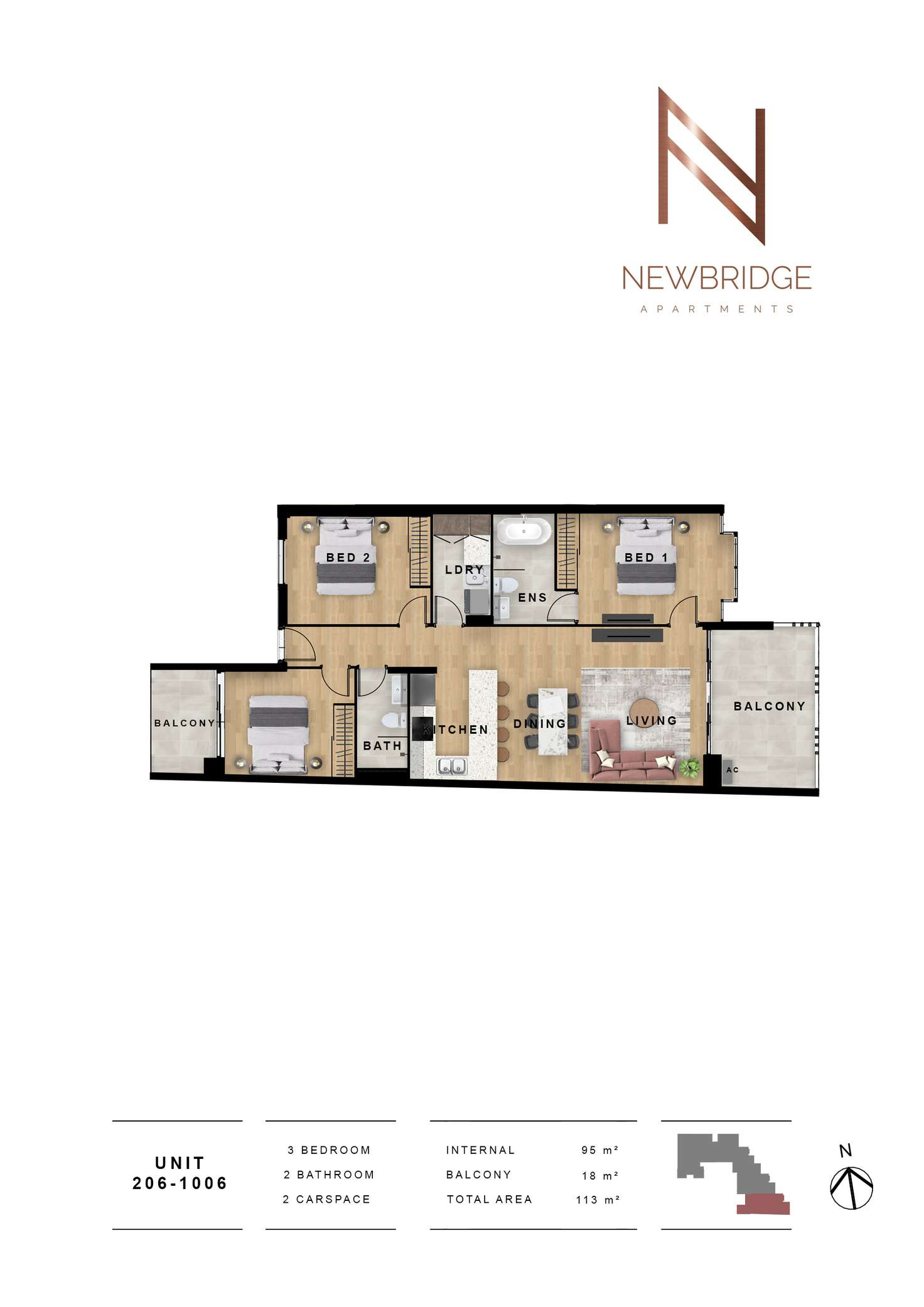 Floorplan of Homely apartment listing, 20 Bridge Street, Lidcombe NSW 2141