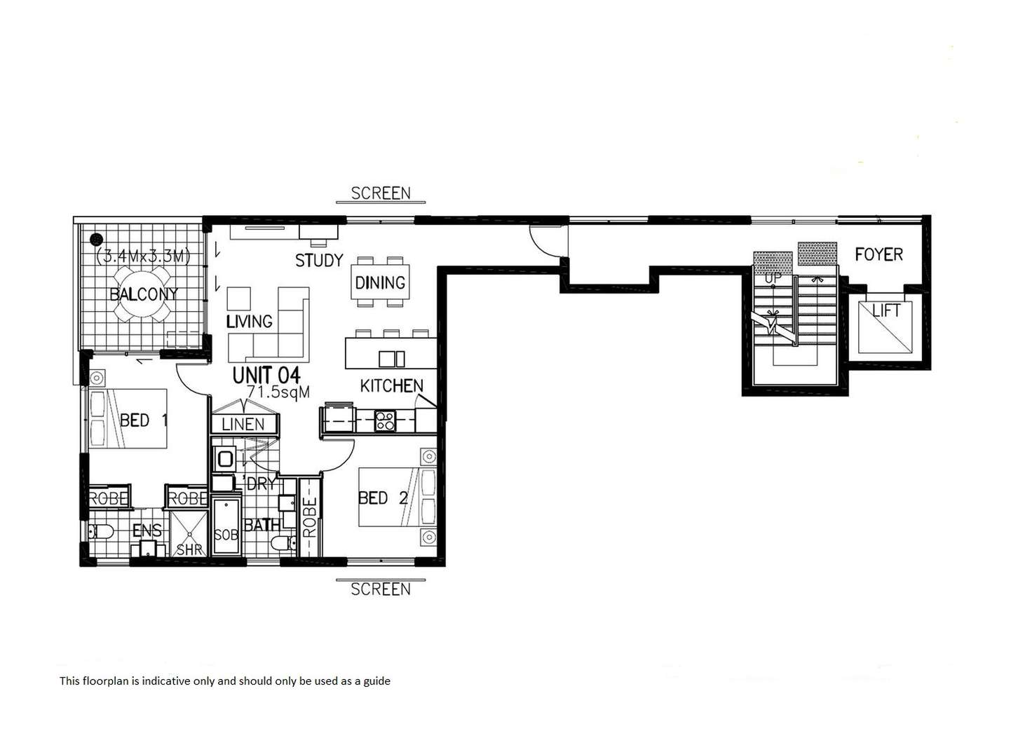 Floorplan of Homely apartment listing, 4/22 Western Ave, Chermside QLD 4032