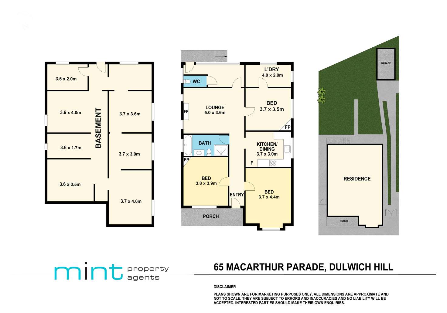 Floorplan of Homely house listing, 65 Macarthur Parade, Dulwich Hill NSW 2203