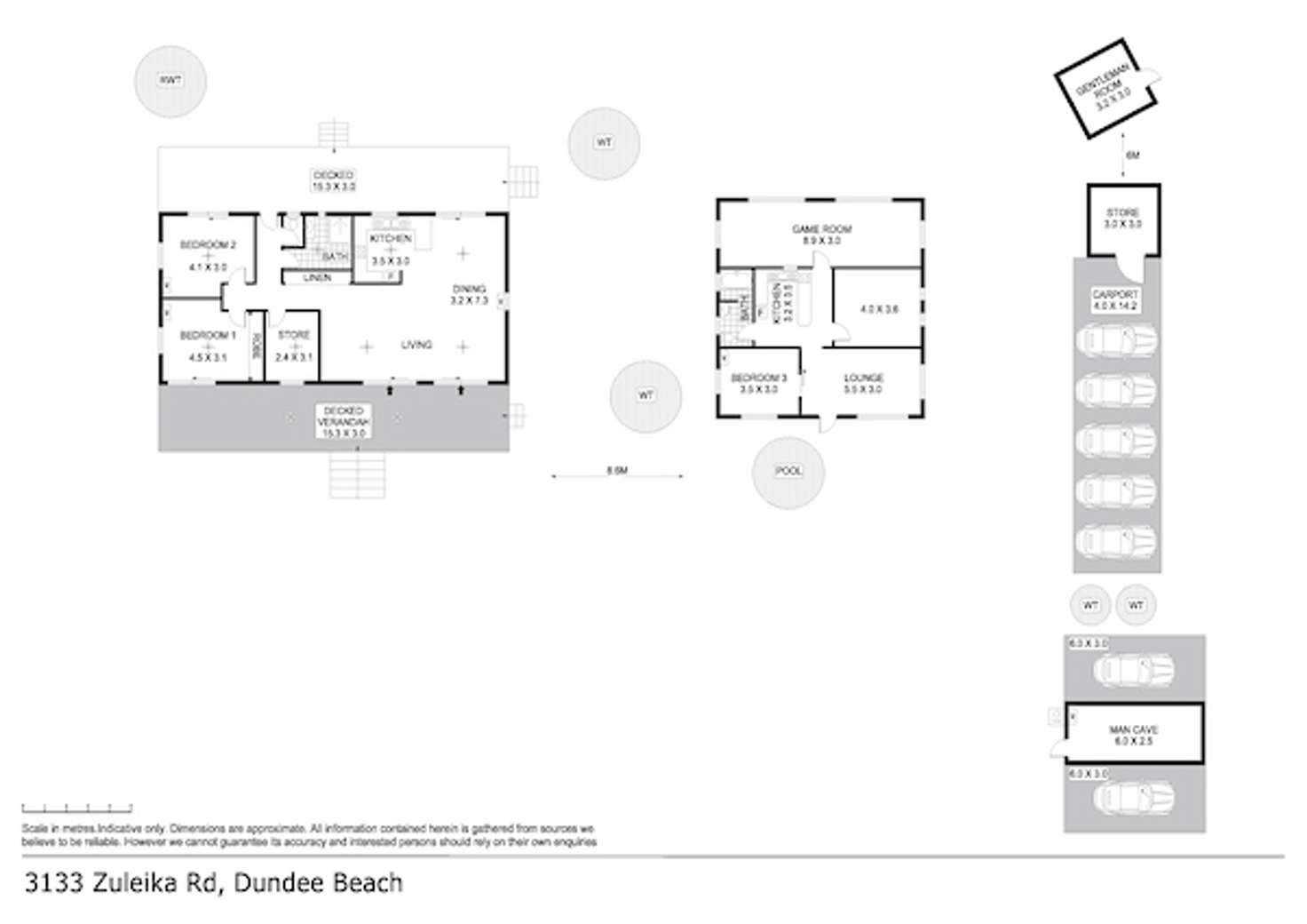 Floorplan of Homely house listing, 48 Zuleika Road (lot 3133), Dundee Beach NT 840