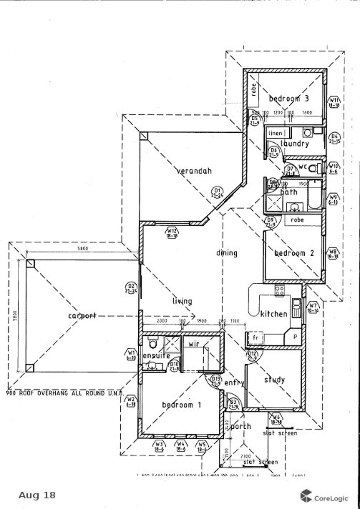 Floorplan of Homely house listing, 6 Pye Street, Bellamack NT 832