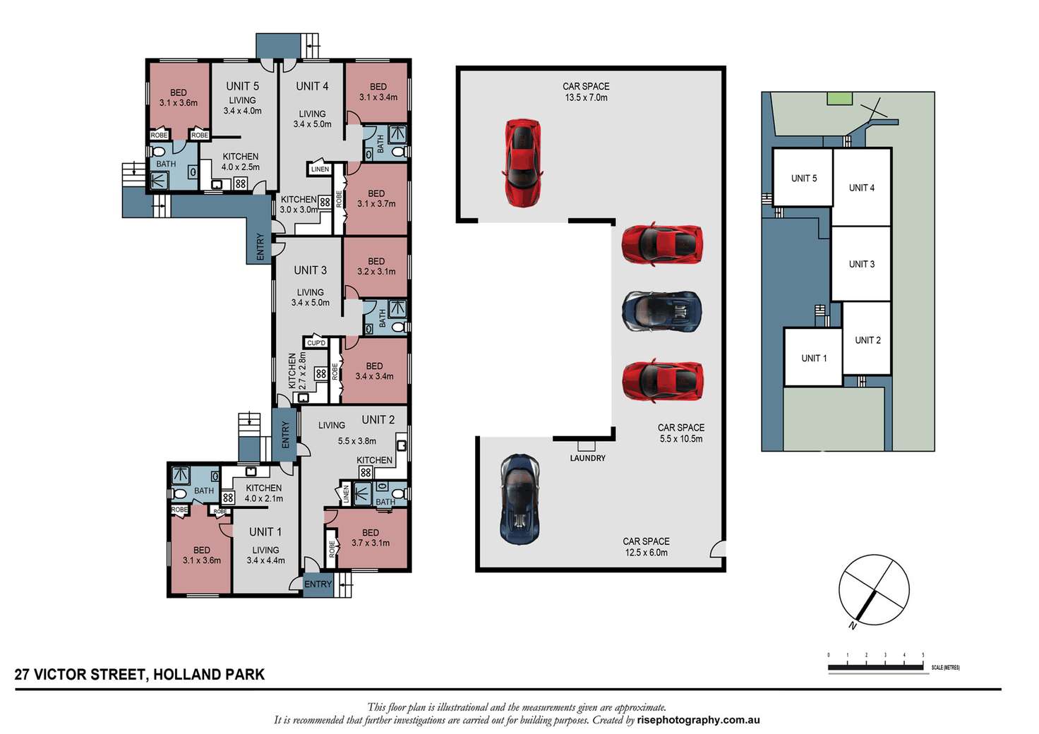 Floorplan of Homely blockOfUnits listing, 27 Victor Street, Holland Park QLD 4121