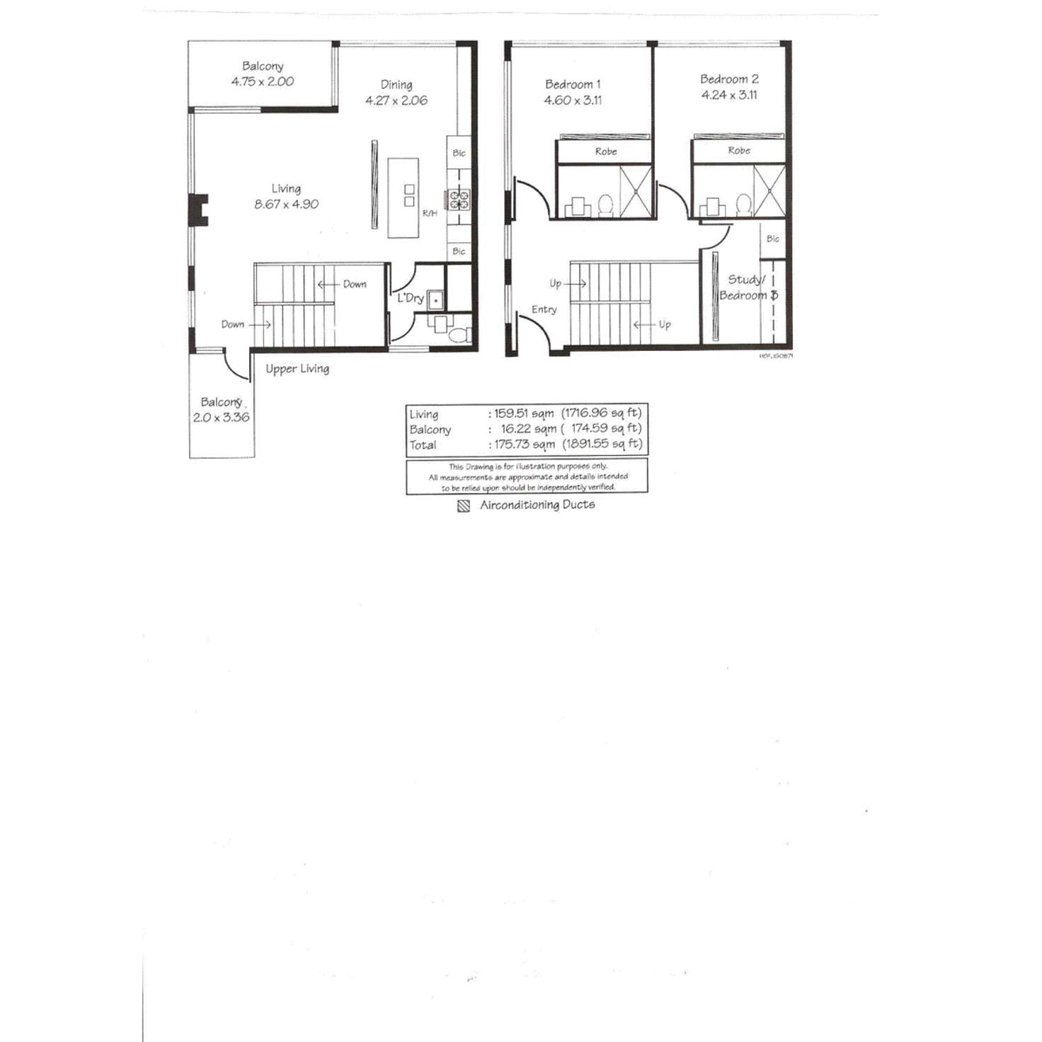 Floorplan of Homely apartment listing, 16/196 North Terrace, Adelaide SA 5000
