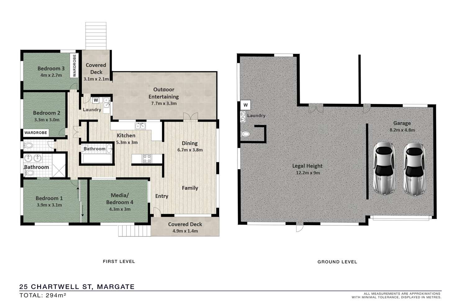 Floorplan of Homely house listing, 25 Chartwell Street, Margate QLD 4019