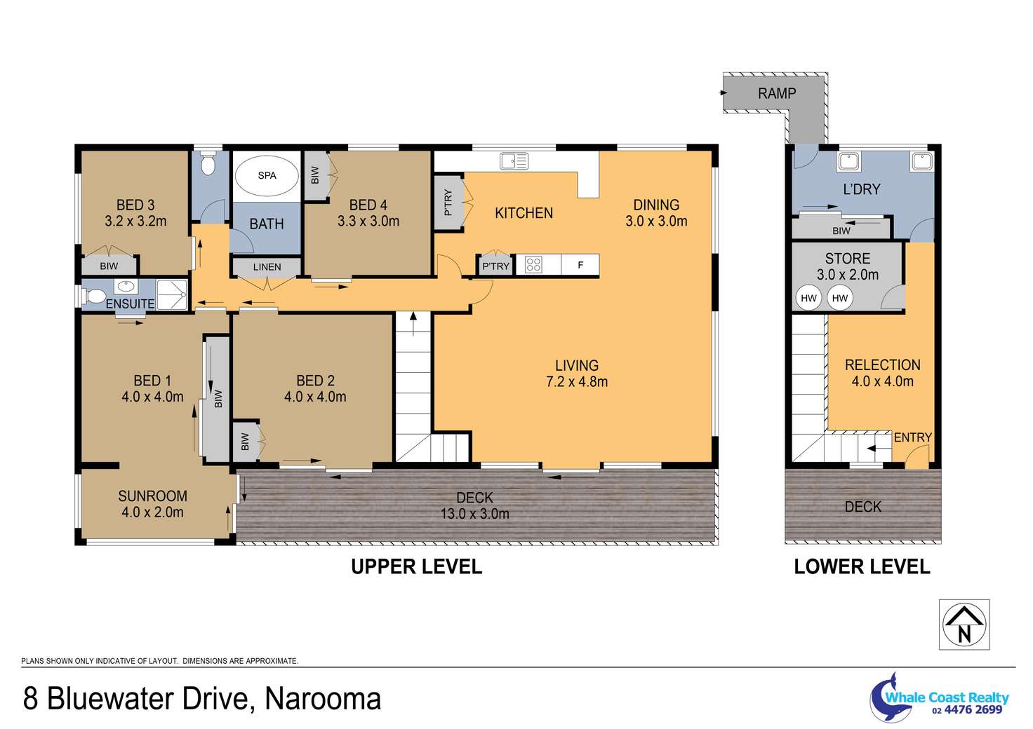 Floorplan of Homely blockOfUnits listing, 8 Bluewater Drive, Narooma NSW 2546