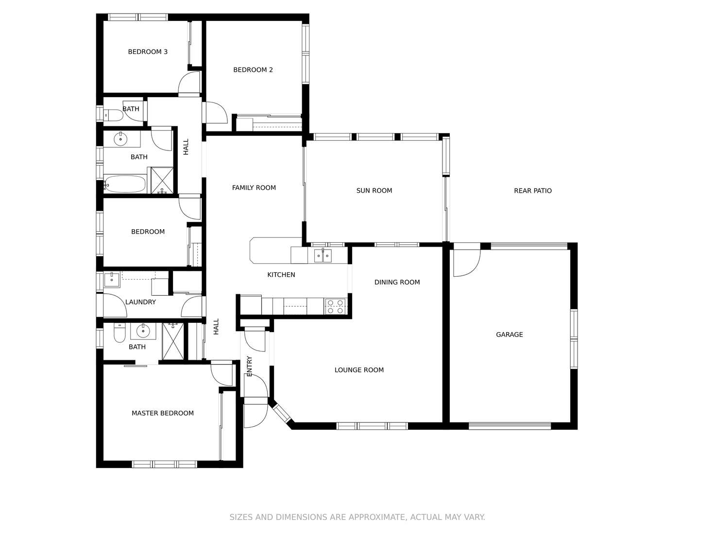 Floorplan of Homely house listing, 33 Beach Street, Kingscliff NSW 2487