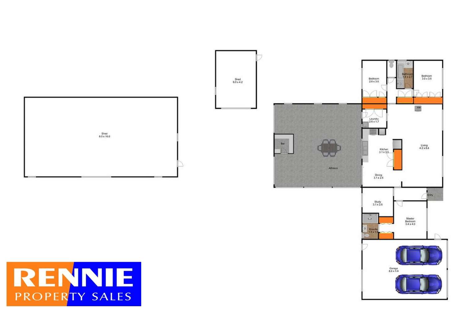 Floorplan of Homely acreageSemiRural listing, 28 - 30 Cricket Street, Cowwarr VIC 3857