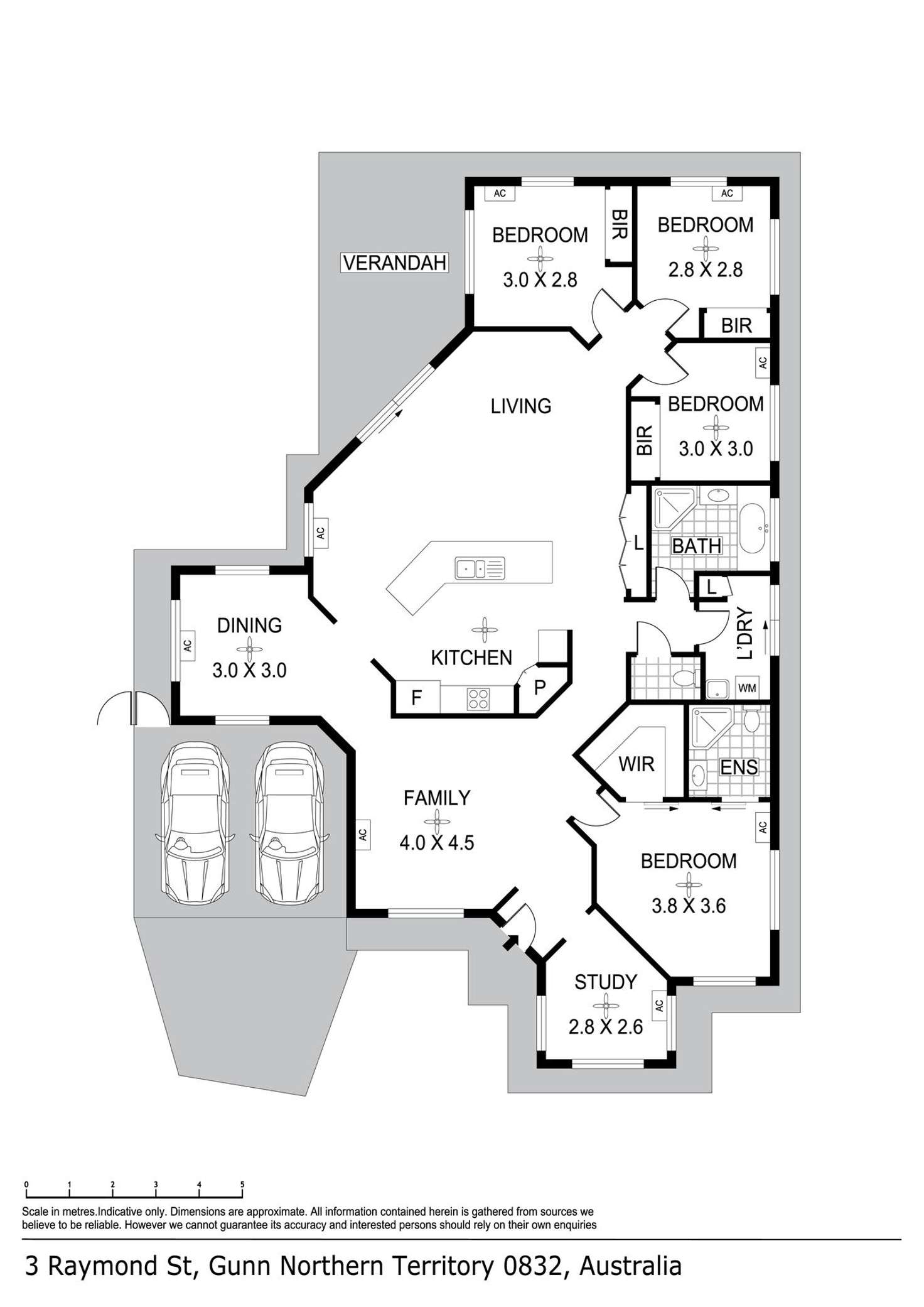 Floorplan of Homely house listing, 3 Raymond Street, Gunn NT 832