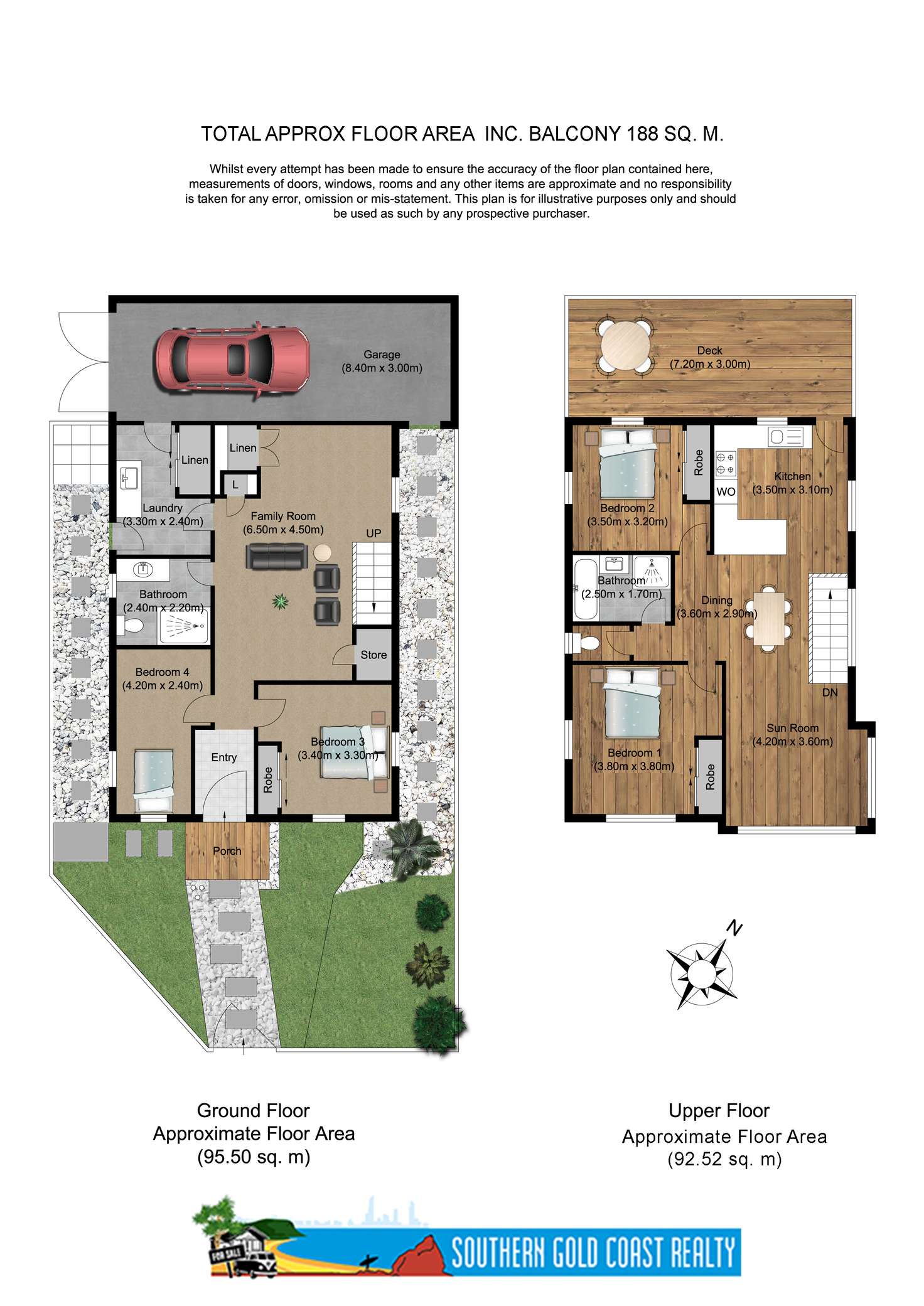 Floorplan of Homely semiDetached listing, 25 Third Avenue, Palm Beach QLD 4221