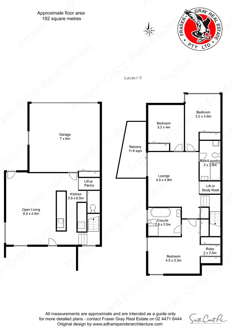 Floorplan of Homely townhouse listing, 2/24 Hedley Way, Broulee NSW 2537
