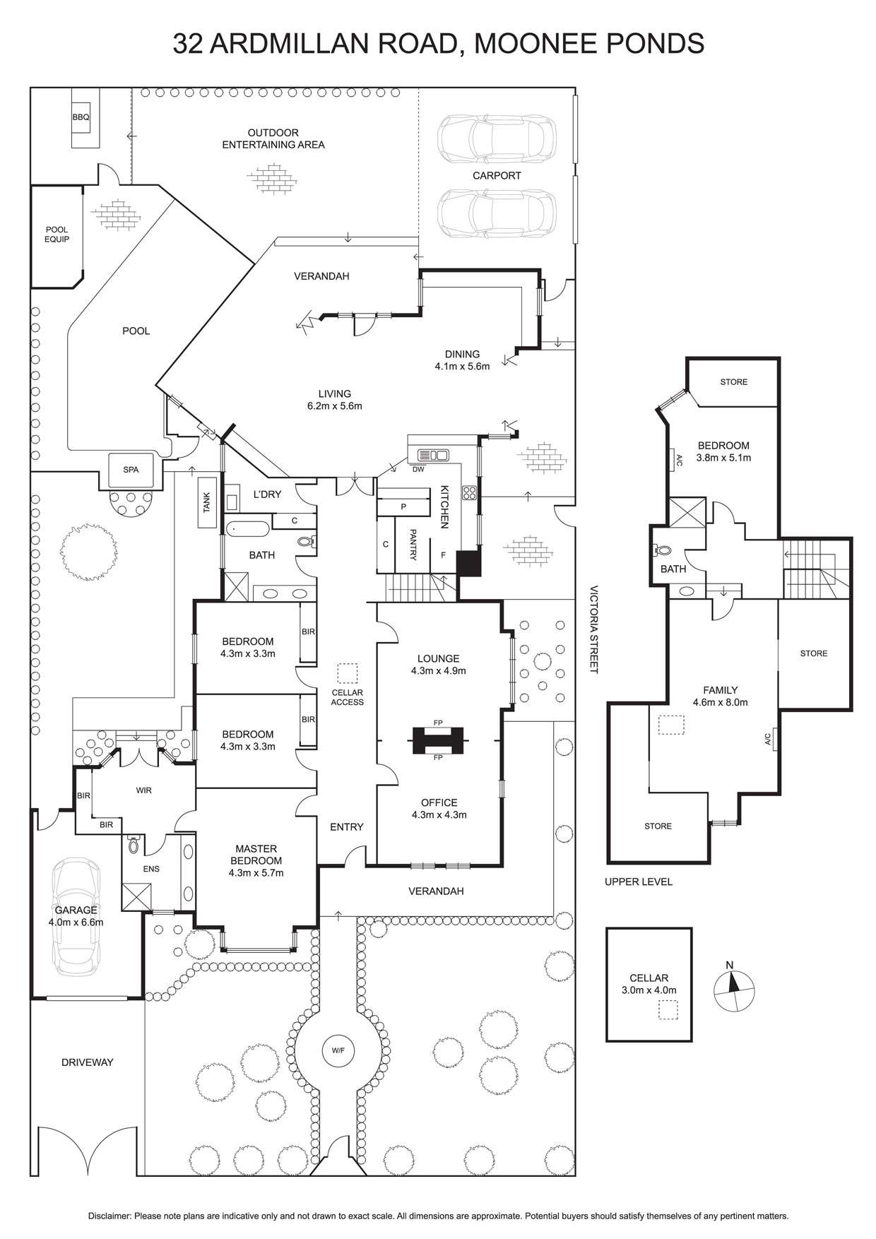 Floorplan of Homely house listing, 32 Ardmillan Road, Moonee Ponds VIC 3039