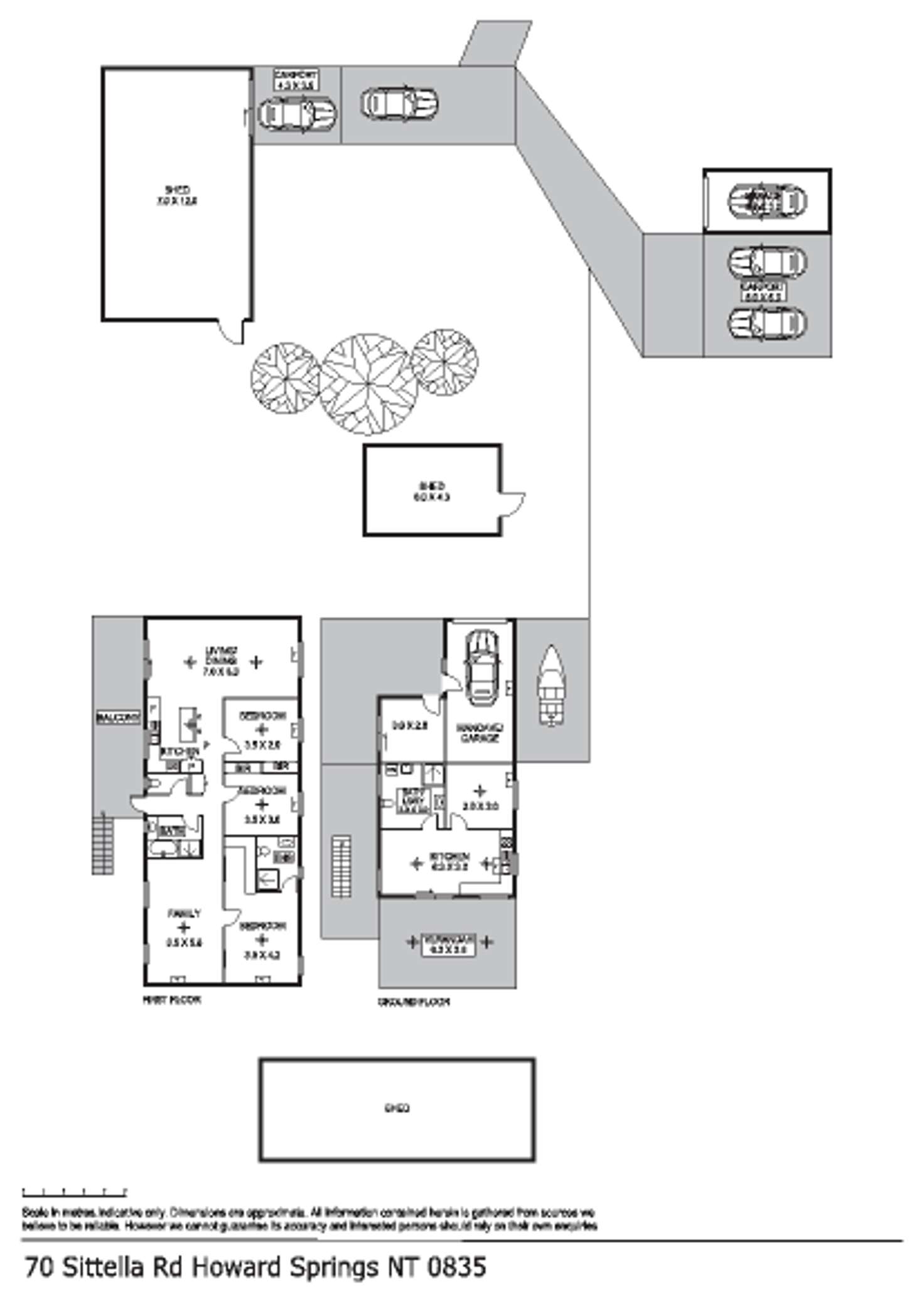 Floorplan of Homely house listing, 70 Sittella Road, Howard Springs NT 835