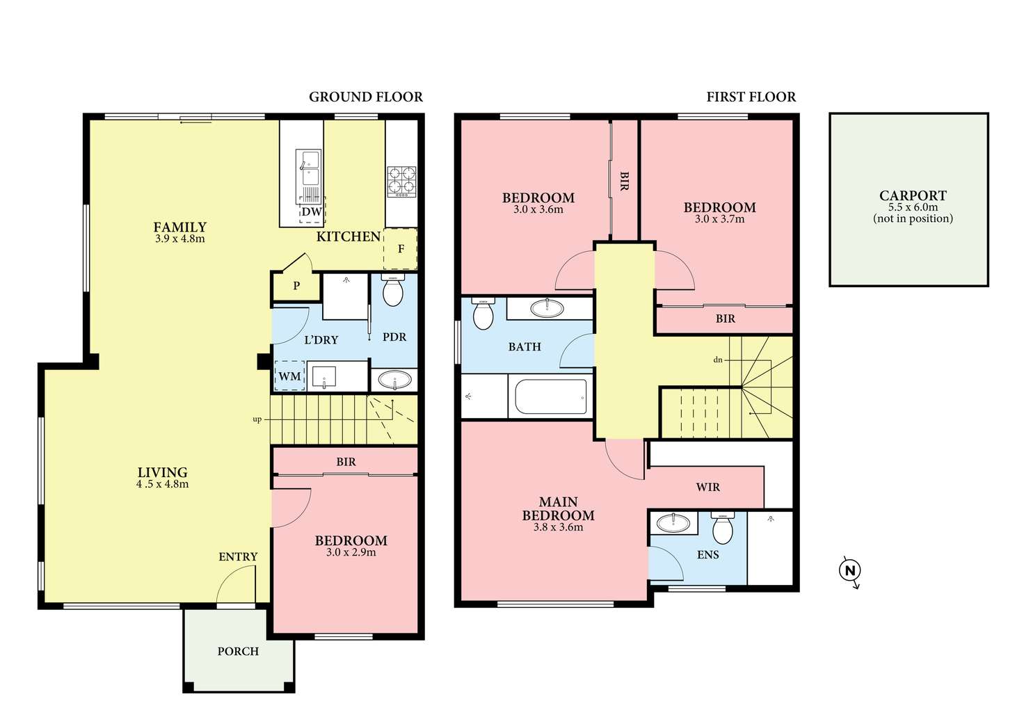 Floorplan of Homely house listing, 1 Waterview Drive, Mernda VIC 3754
