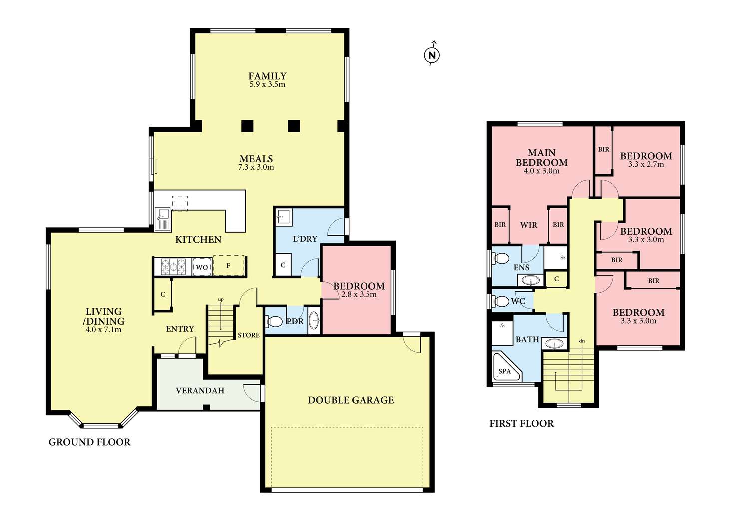 Floorplan of Homely house listing, 9 Angela Court, South Morang VIC 3752