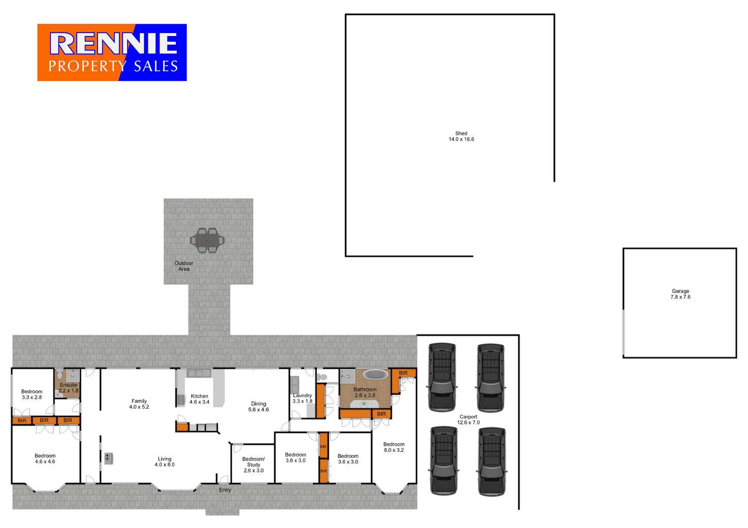 Floorplan of Homely lifestyle listing, 115 Morwell River Road, Boolarra VIC 3870