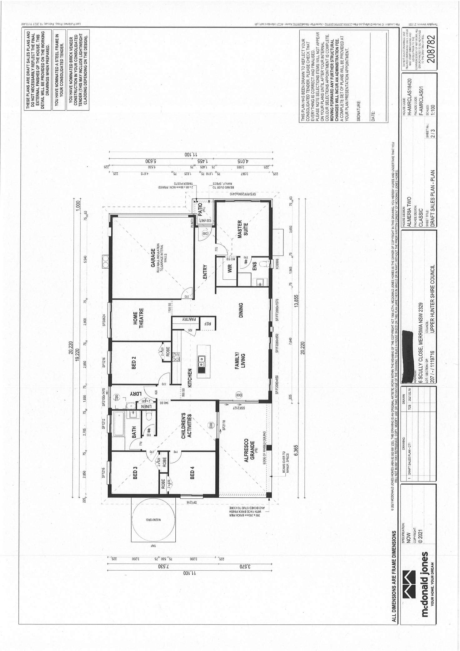 Floorplan of Homely house listing, 6 SCULLY CLOSE, Merriwa NSW 2329