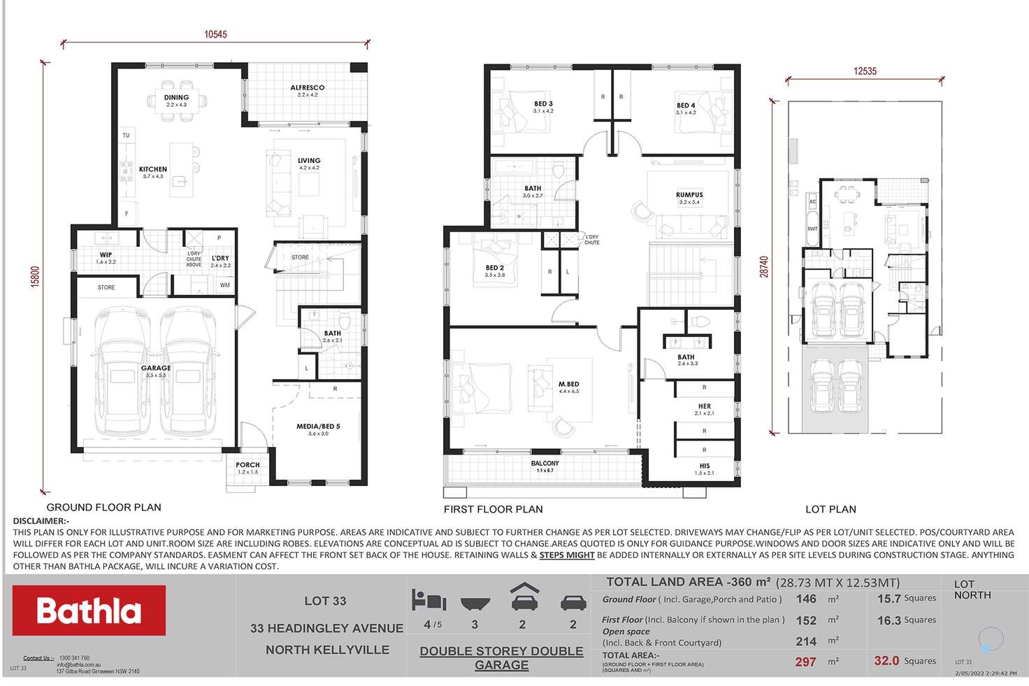 Floorplan of Homely house listing, Lot 33 / 72-86 Foxall Rd, North Kellyville NSW 2155