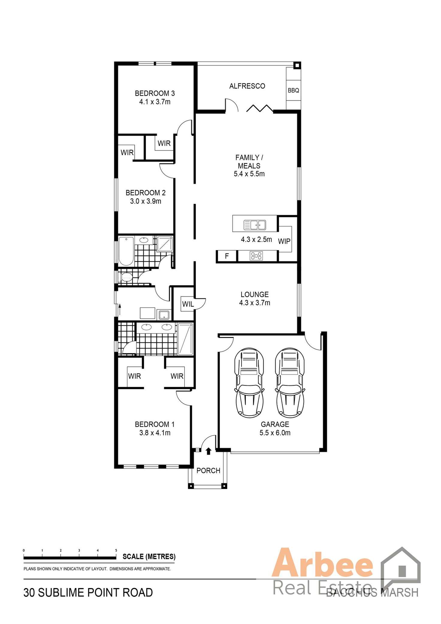 Floorplan of Homely house listing, 30 Sublime Point Road, Bacchus Marsh VIC 3340