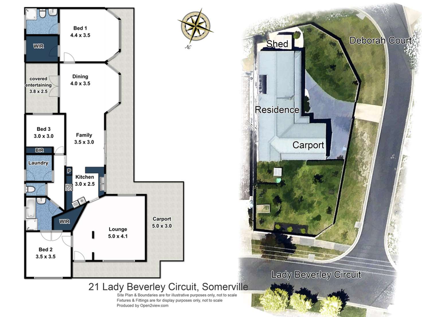 Floorplan of Homely house listing, 21 Lady Beverley Circuit, Somerville VIC 3912