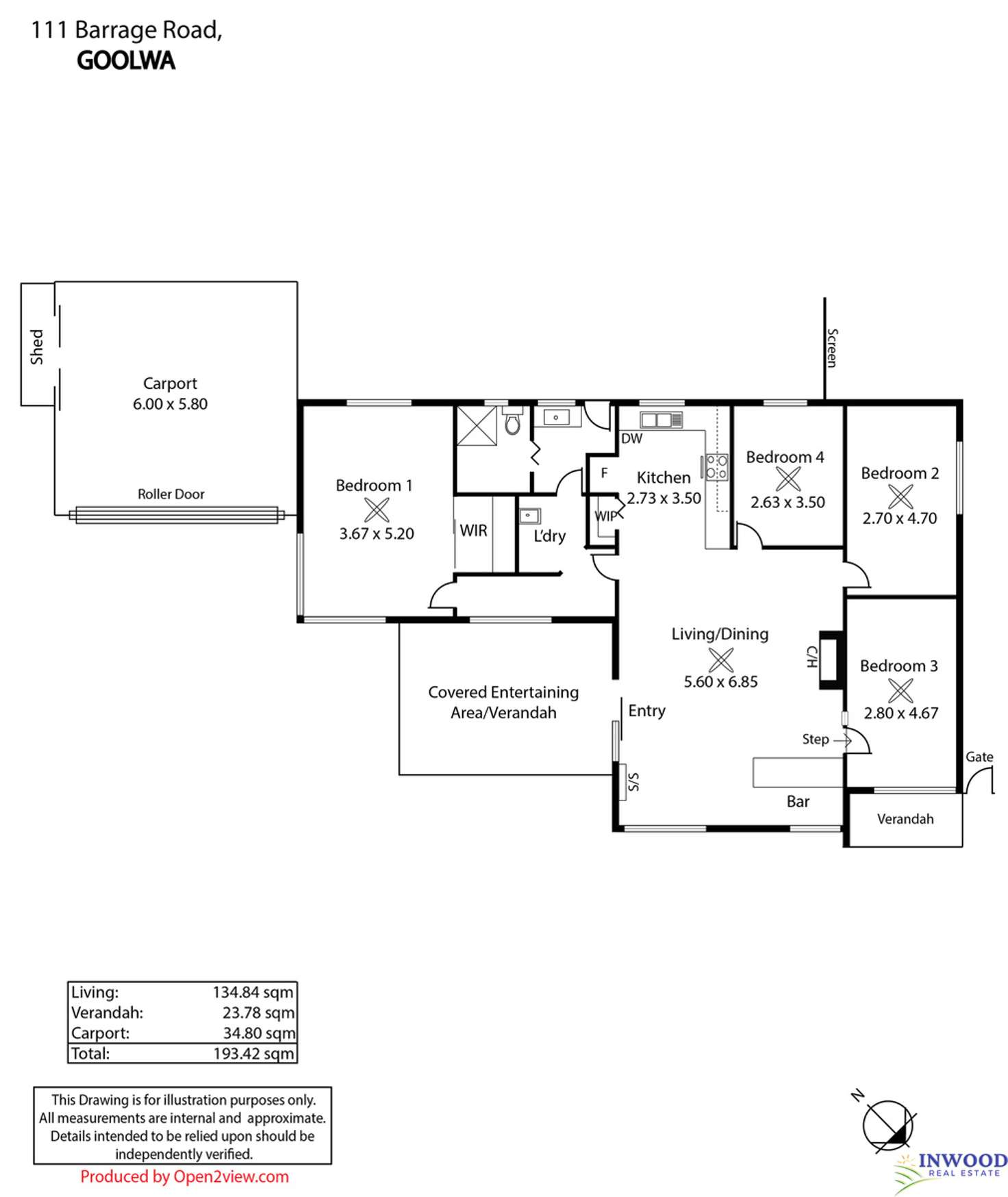 Floorplan of Homely house listing, 111 Barrage Road, Goolwa SA 5214