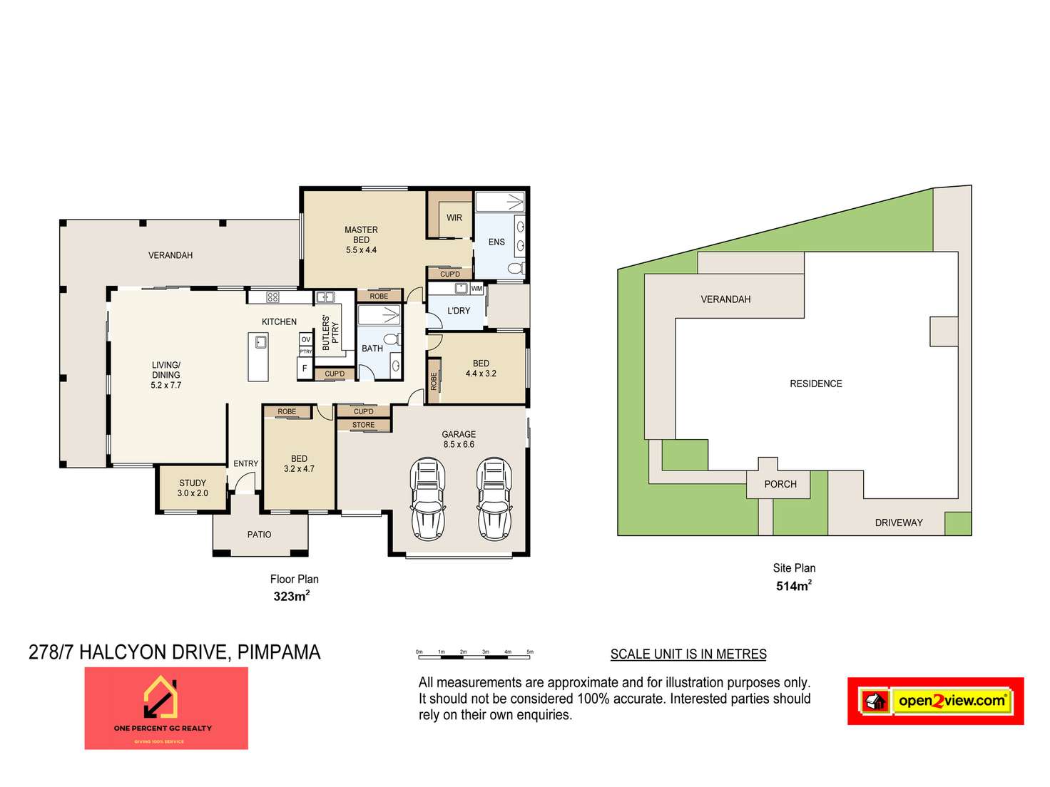 Floorplan of Homely retirement listing, 278/7 Halcyon Drive, Pimpama QLD 4209