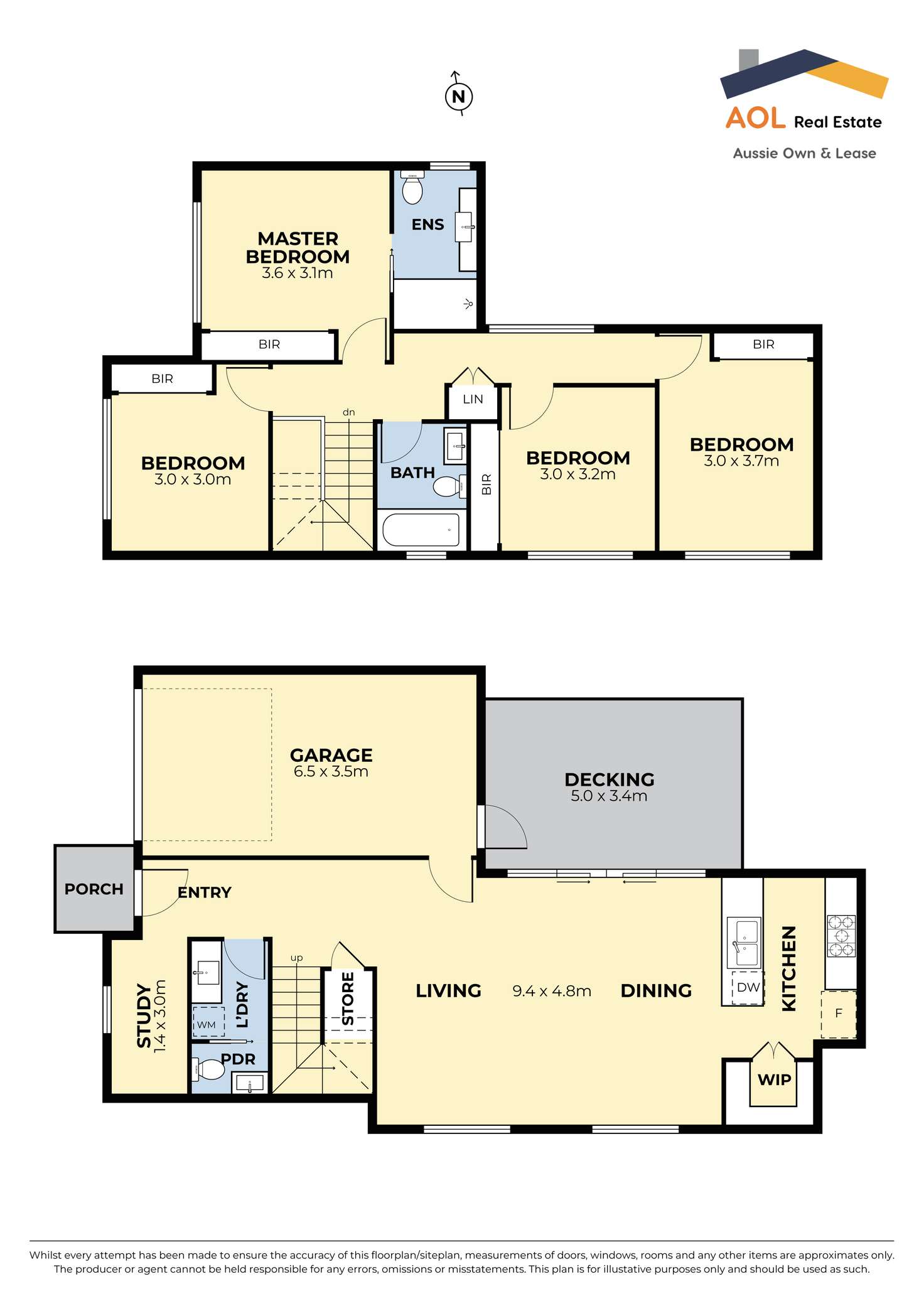 Floorplan of Homely townhouse listing, 1/6 Riverview Street, Avondale Heights VIC 3034