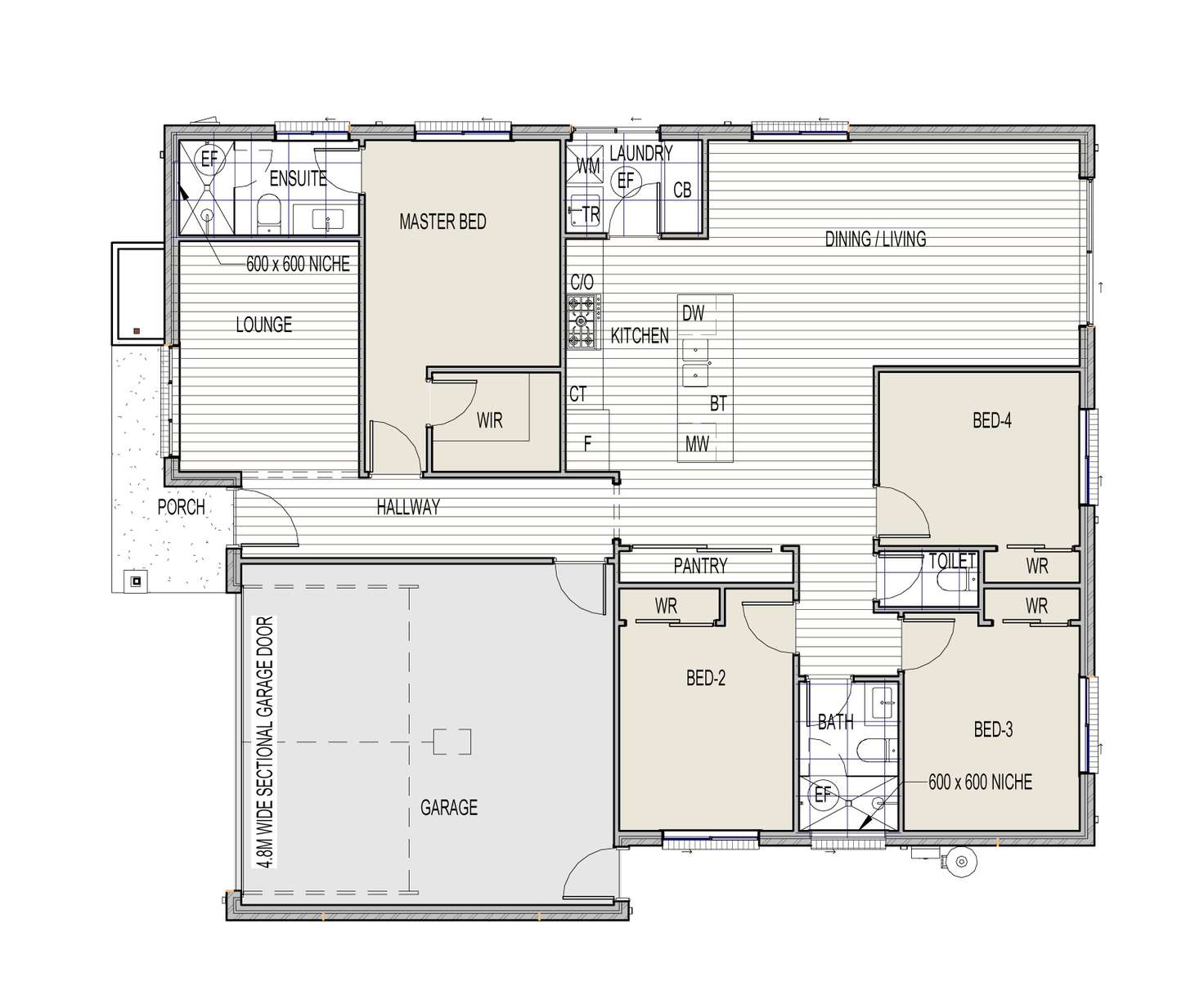 Floorplan of Homely house listing, 30 Gosfield Drive, Werribee VIC 3030