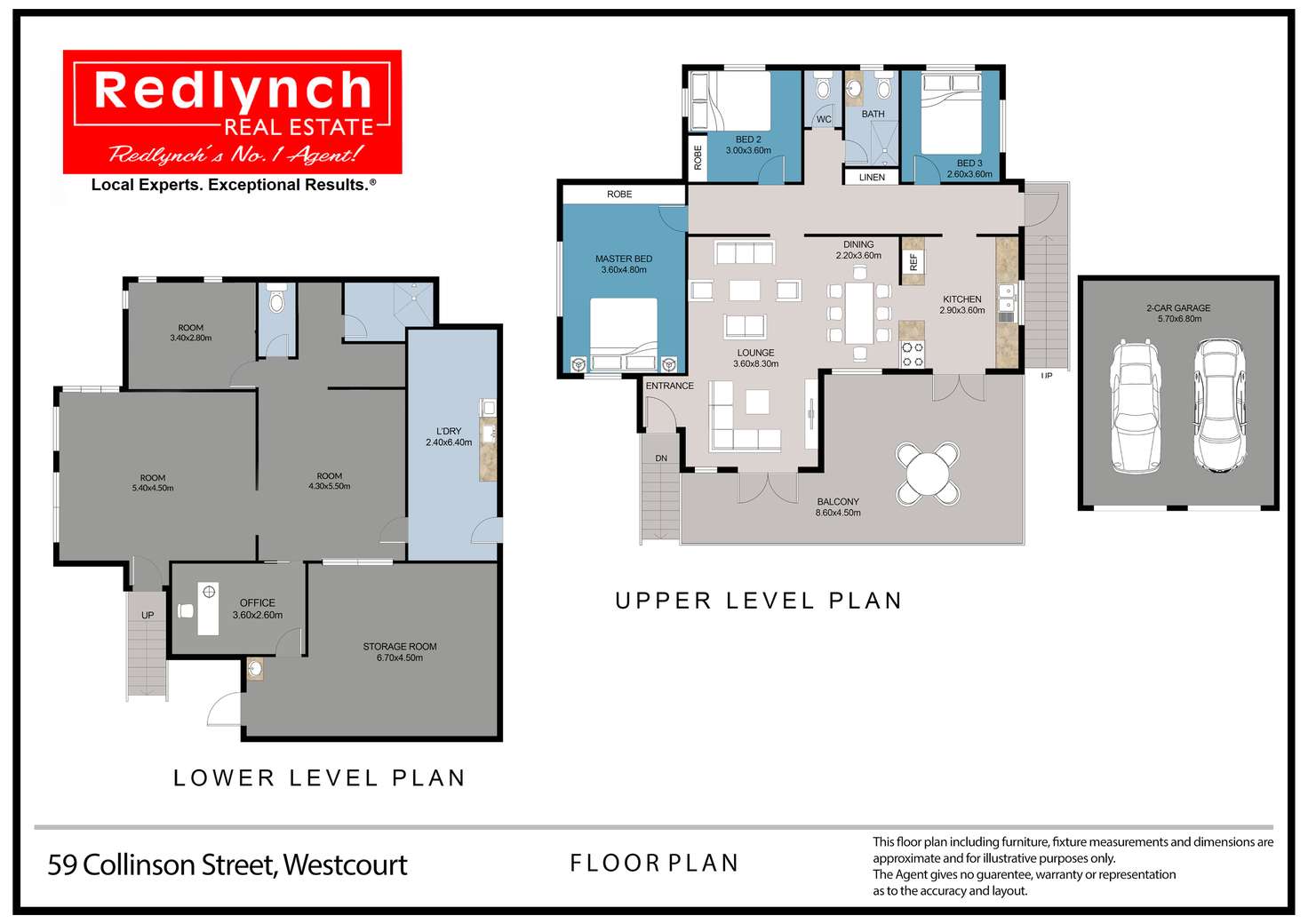 Floorplan of Homely house listing, 59 Collinson Street, Westcourt QLD 4870