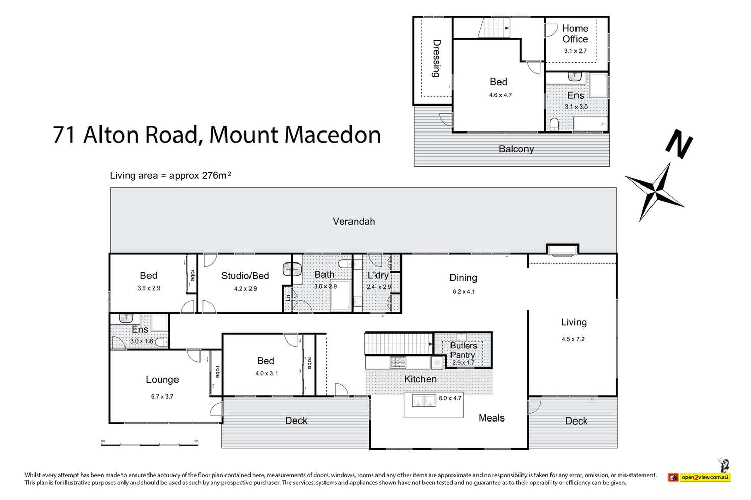 Floorplan of Homely house listing, 71 Alton Road, Mount Macedon VIC 3441