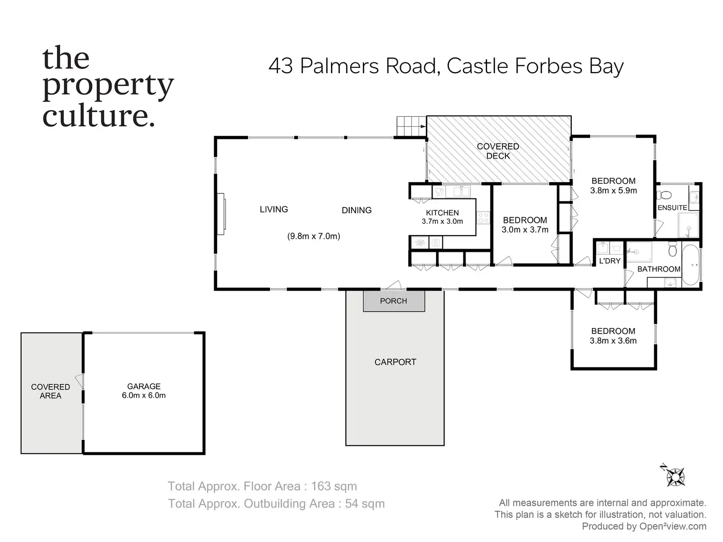 Sold House 43 Palmers Road, Castle Forbes Bay TAS 7116 May 10, 2022