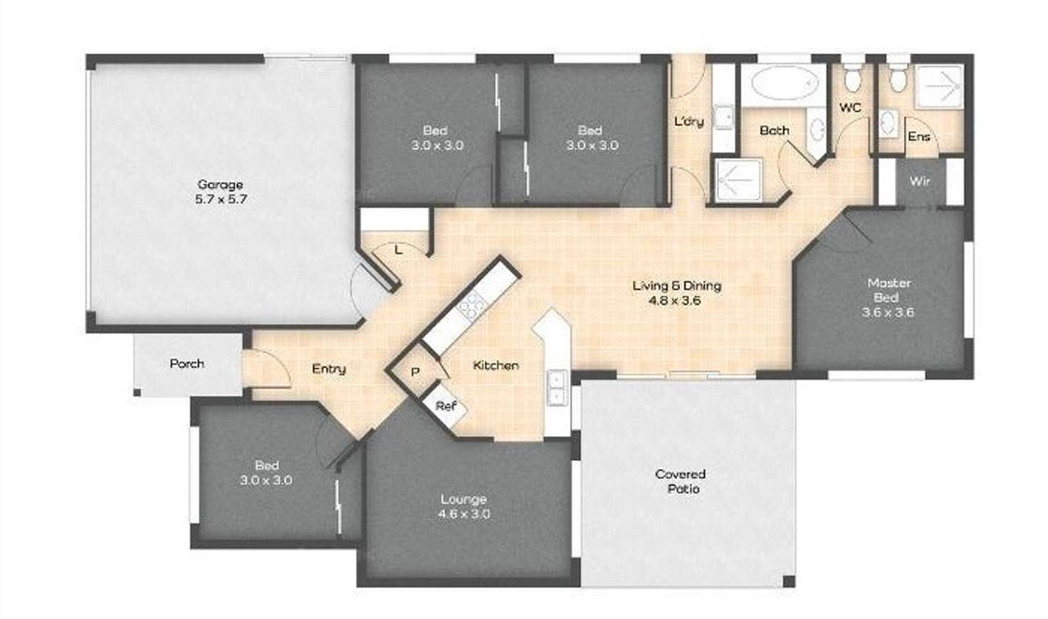 Floorplan of Homely house listing, 83 Annabelle Crescent, Upper Coomera QLD 4209