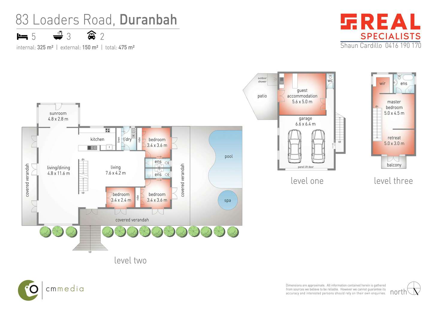Floorplan of Homely house listing, 83 Loders Road, Duranbah NSW 2487