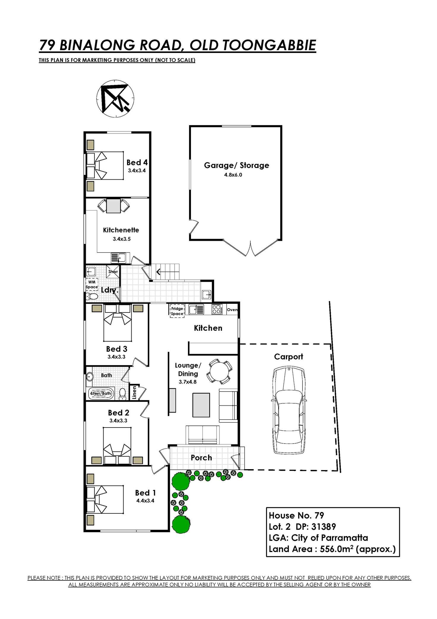 Floorplan of Homely house listing, 79 Binalong Road, Old Toongabbie NSW 2146