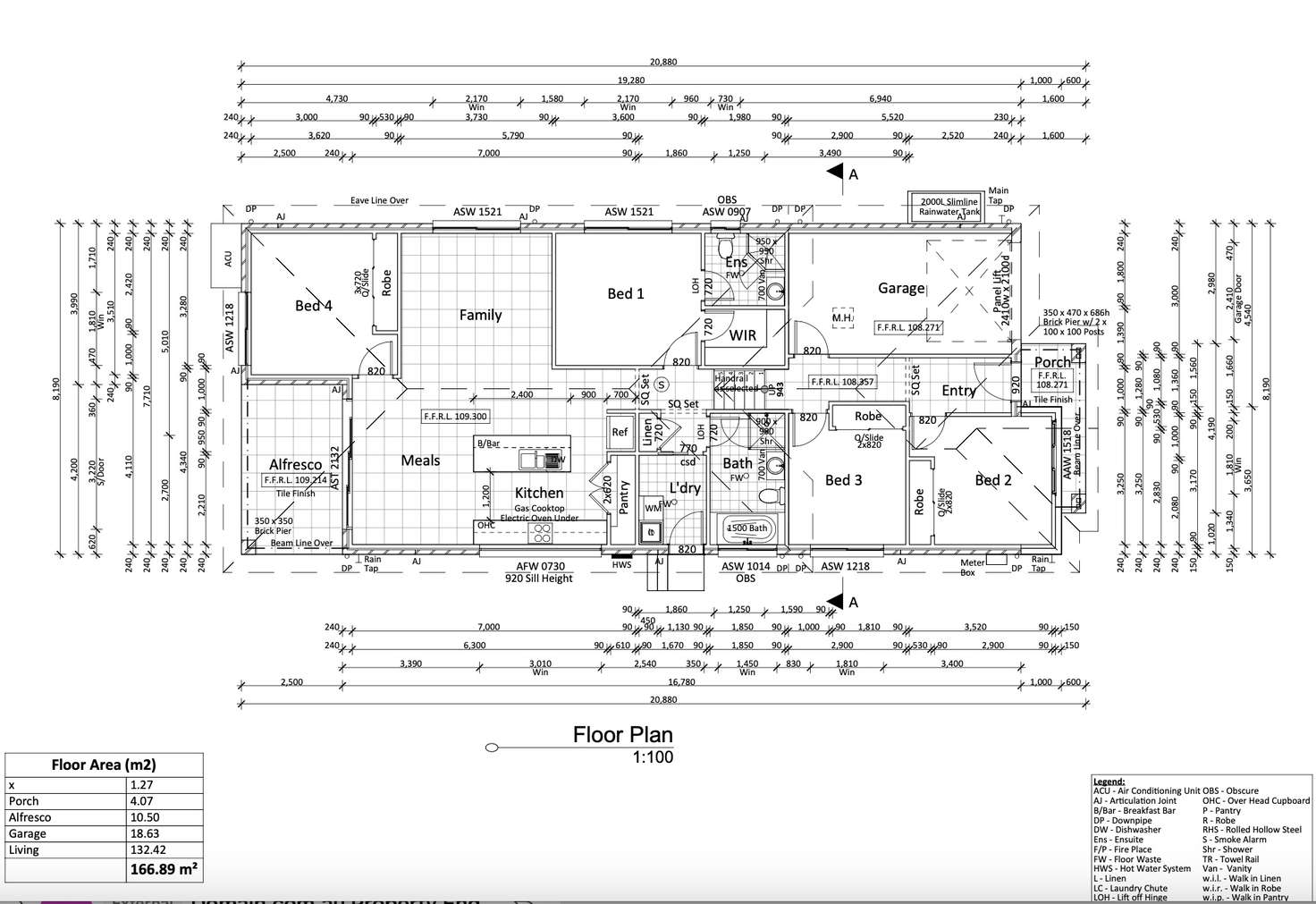Floorplan of Homely house listing, 21 Enterprise Street, Gregory Hills NSW 2557