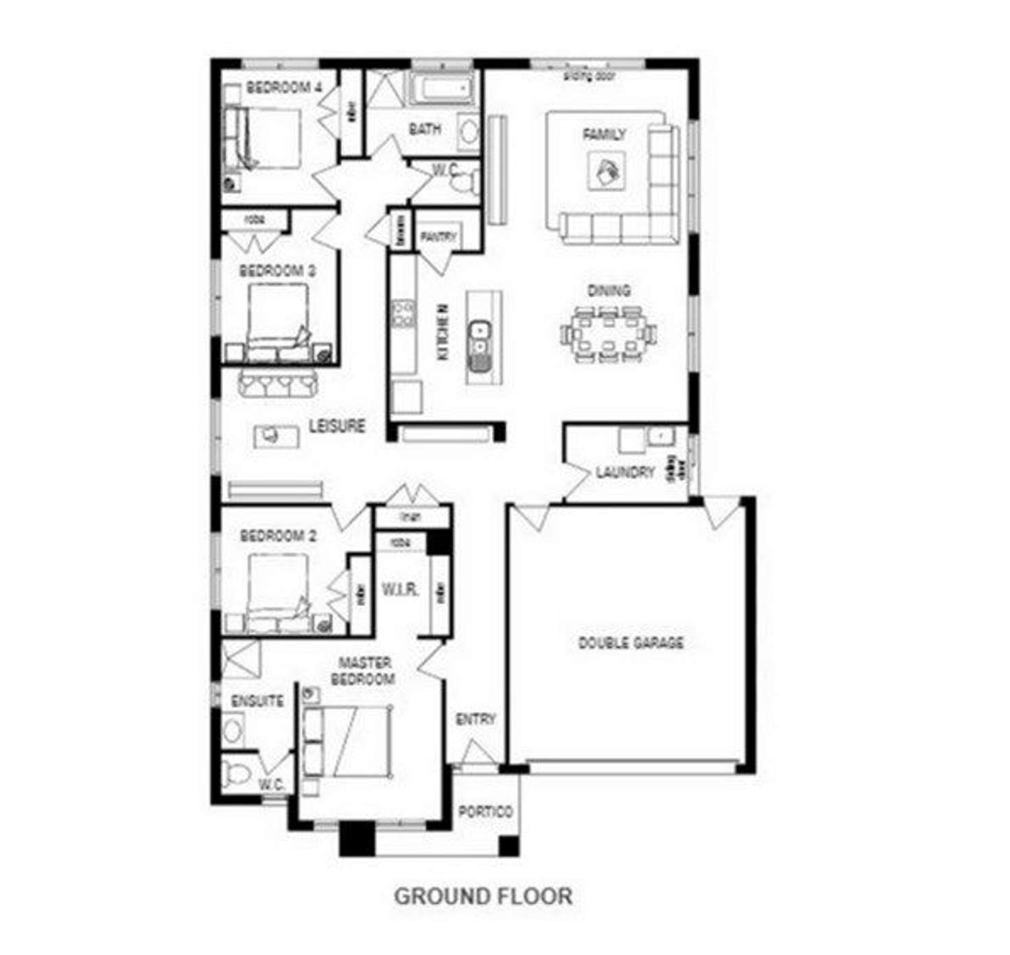 Floorplan of Homely house listing, 36 Squadron Road, Point Cook VIC 3030