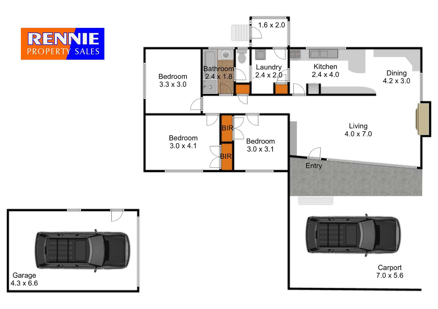 Floorplan of Homely house listing, 146 Vincent Road, Morwell VIC 3840