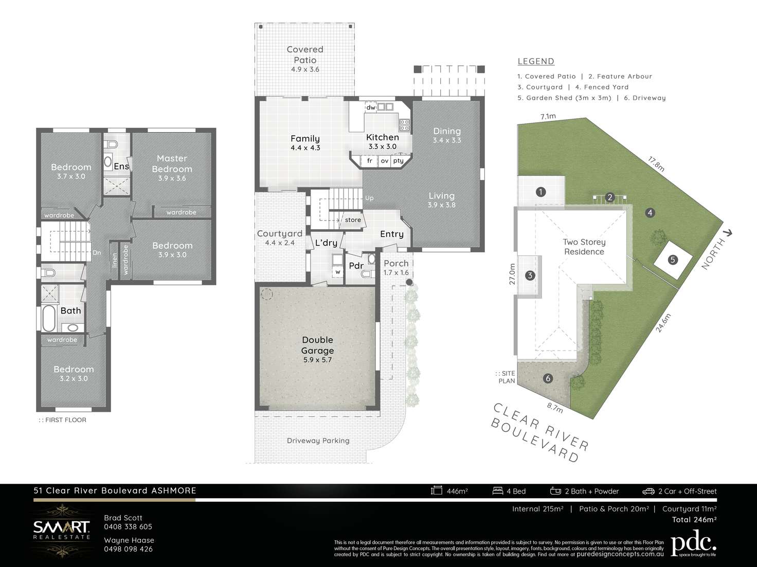 Floorplan of Homely house listing, 51 Clear River Boulevard, Ashmore QLD 4214