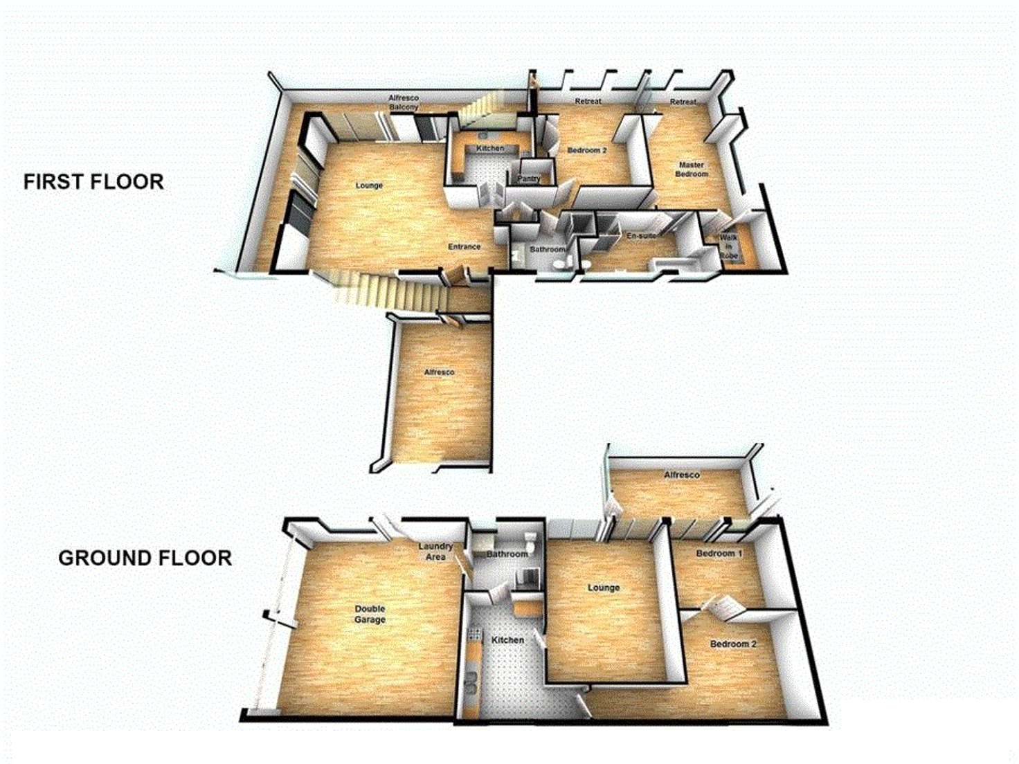 Floorplan of Homely house listing, 9-11 Leona Court, Tamborine Mountain QLD 4272