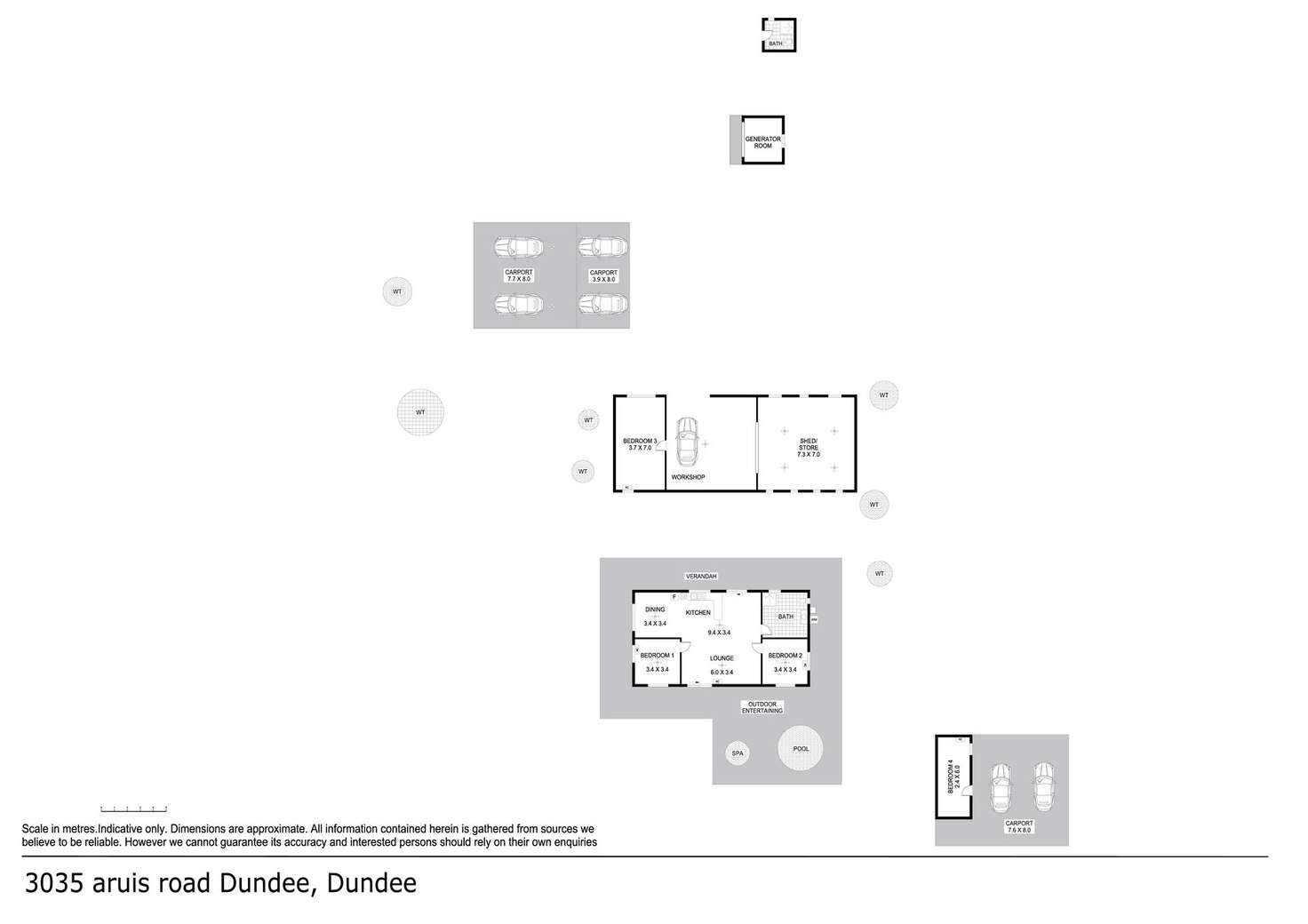 Floorplan of Homely house listing, 35 Arius Road, Dundee Downs NT 840