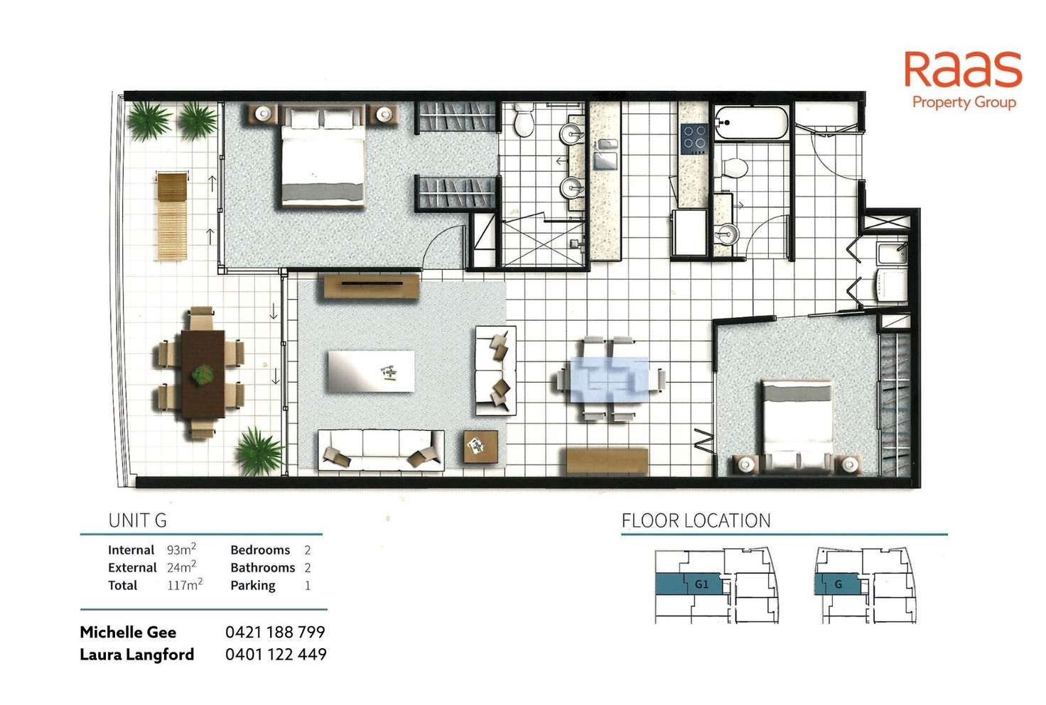 Floorplan of Homely apartment listing, 11009/25 East Quay Drive, Biggera Waters QLD 4216