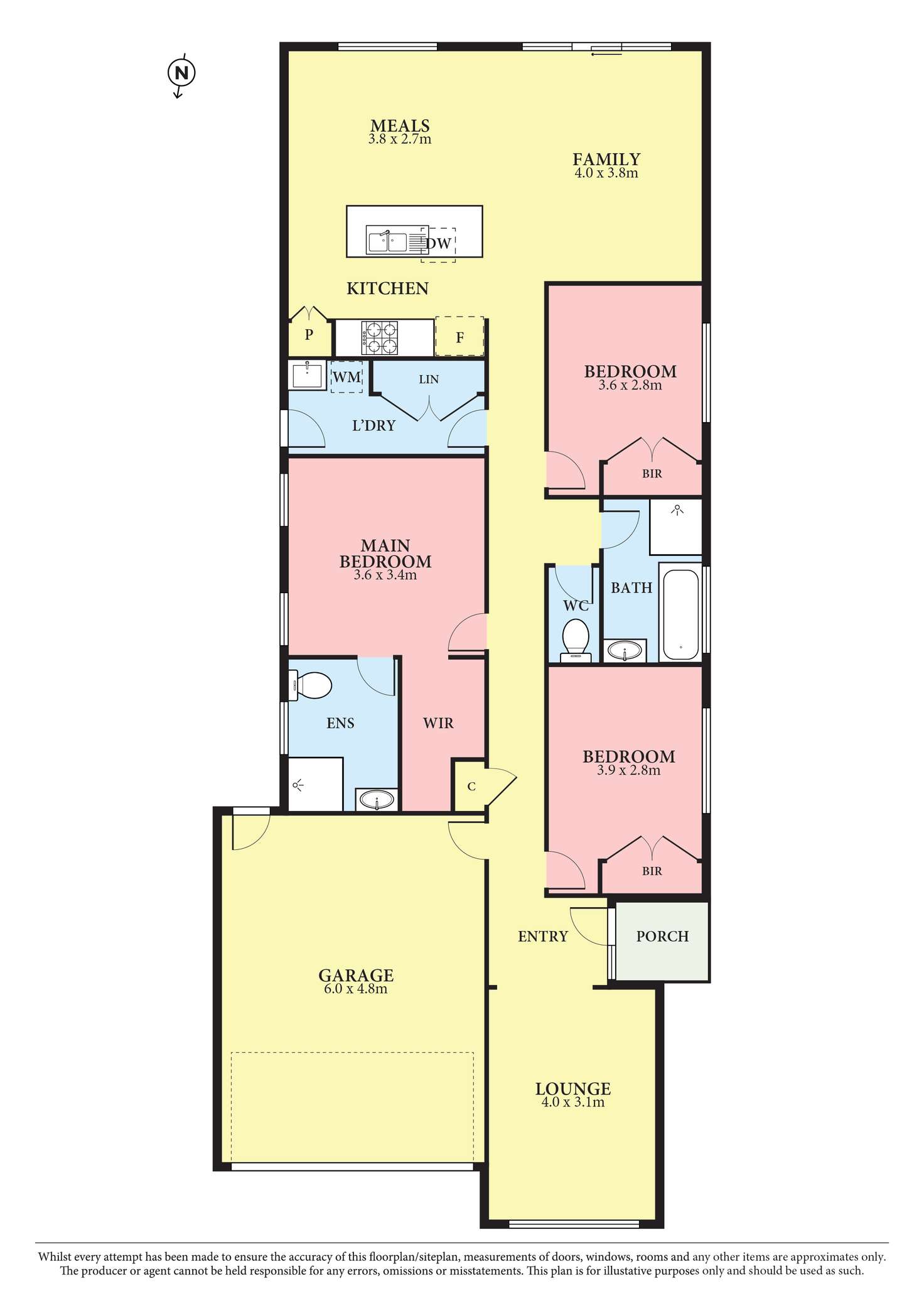 Floorplan of Homely house listing, 15 Cassinias Grove, Mernda VIC 3754