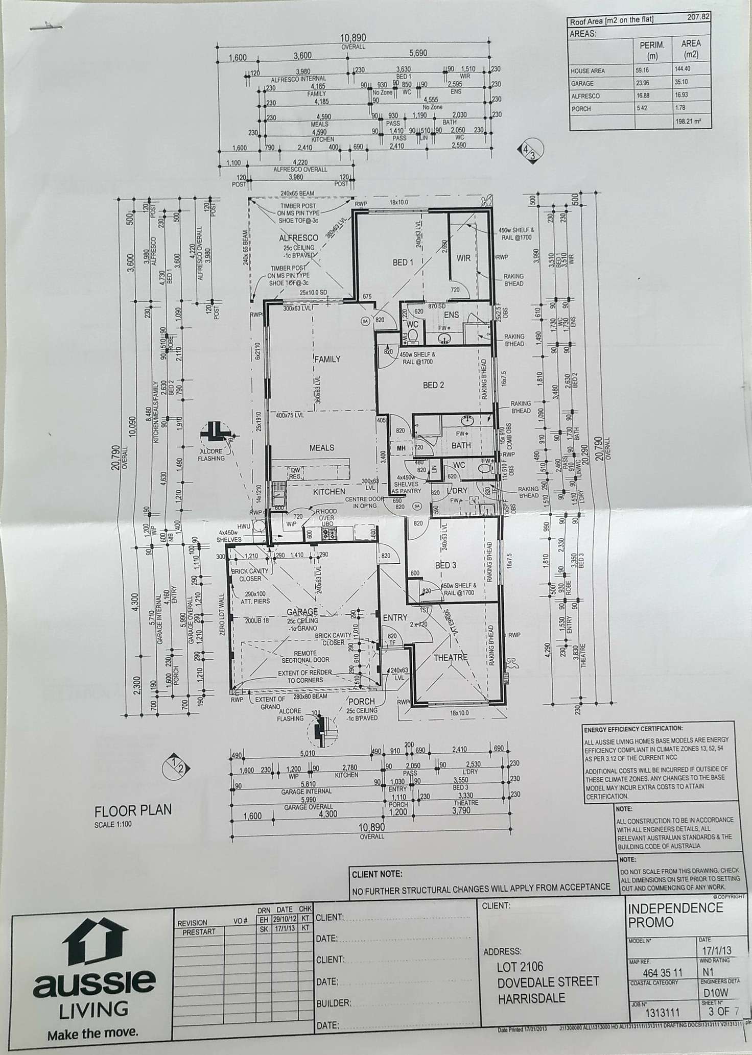 Floorplan of Homely house listing, 22 Dovedale Street, Harrisdale WA 6112