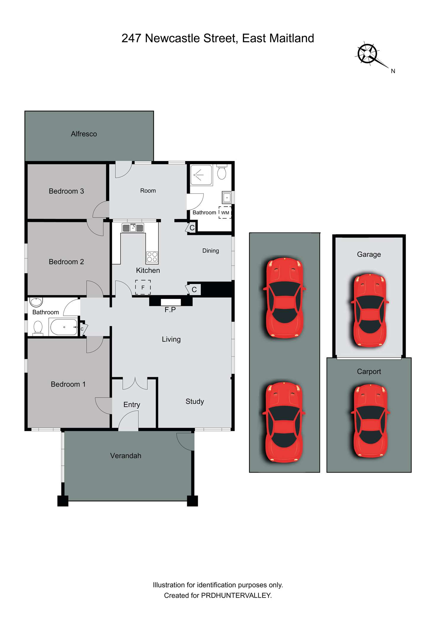 Floorplan of Homely house listing, 247 Newcastle Street, East Maitland NSW 2323